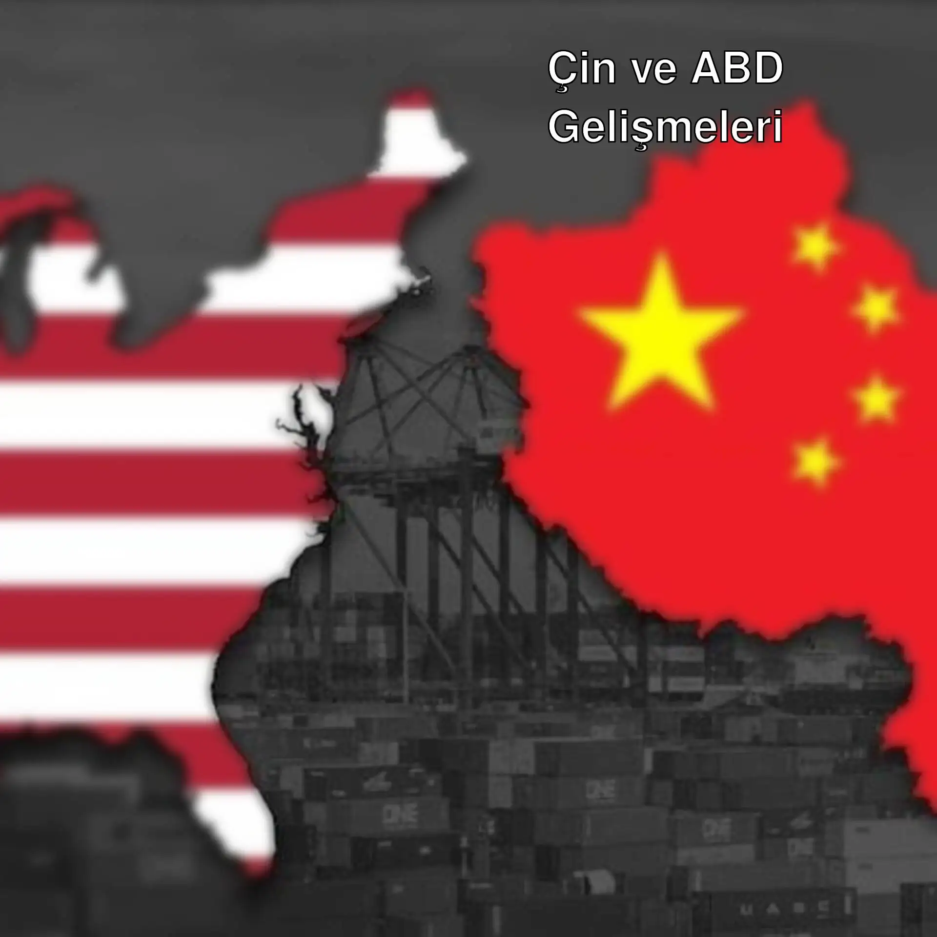 ABD ve Çin haritası ABD ve Çin haritası
