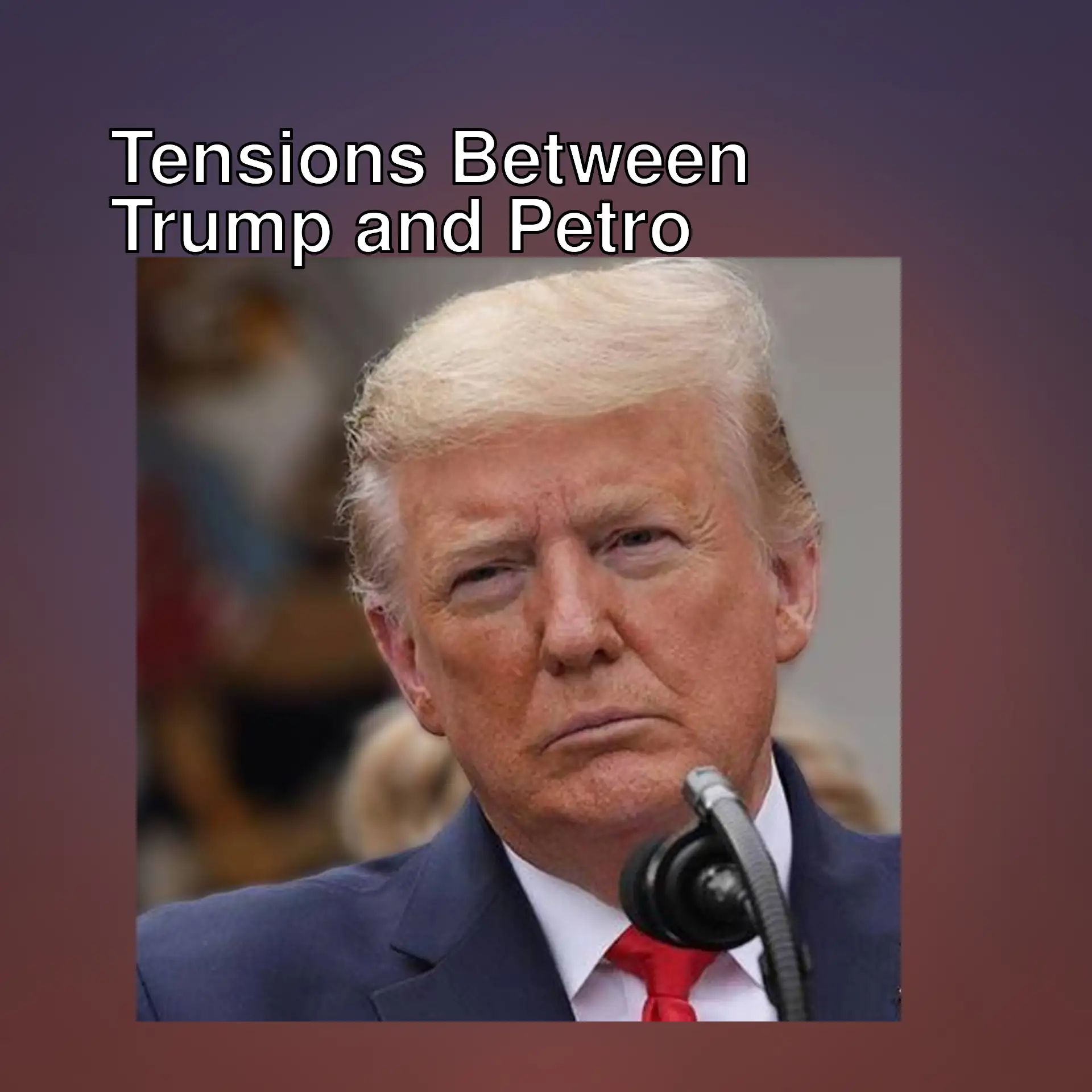 Trump criticizes Colombian President Petro. Trump criticizes Colombian President Petro.