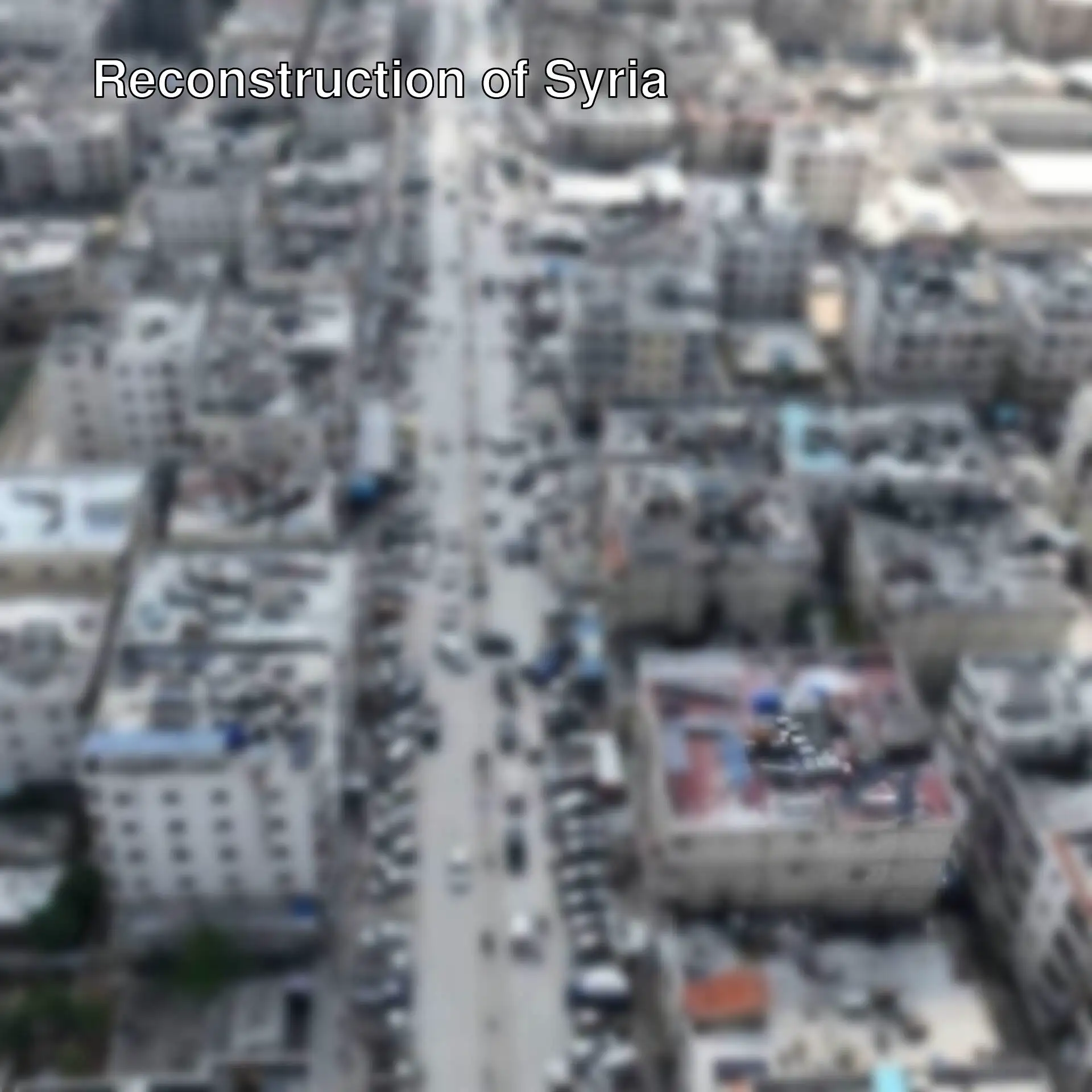 A city with many buildings and cars in Syria. A city with many buildings and cars in Syria.