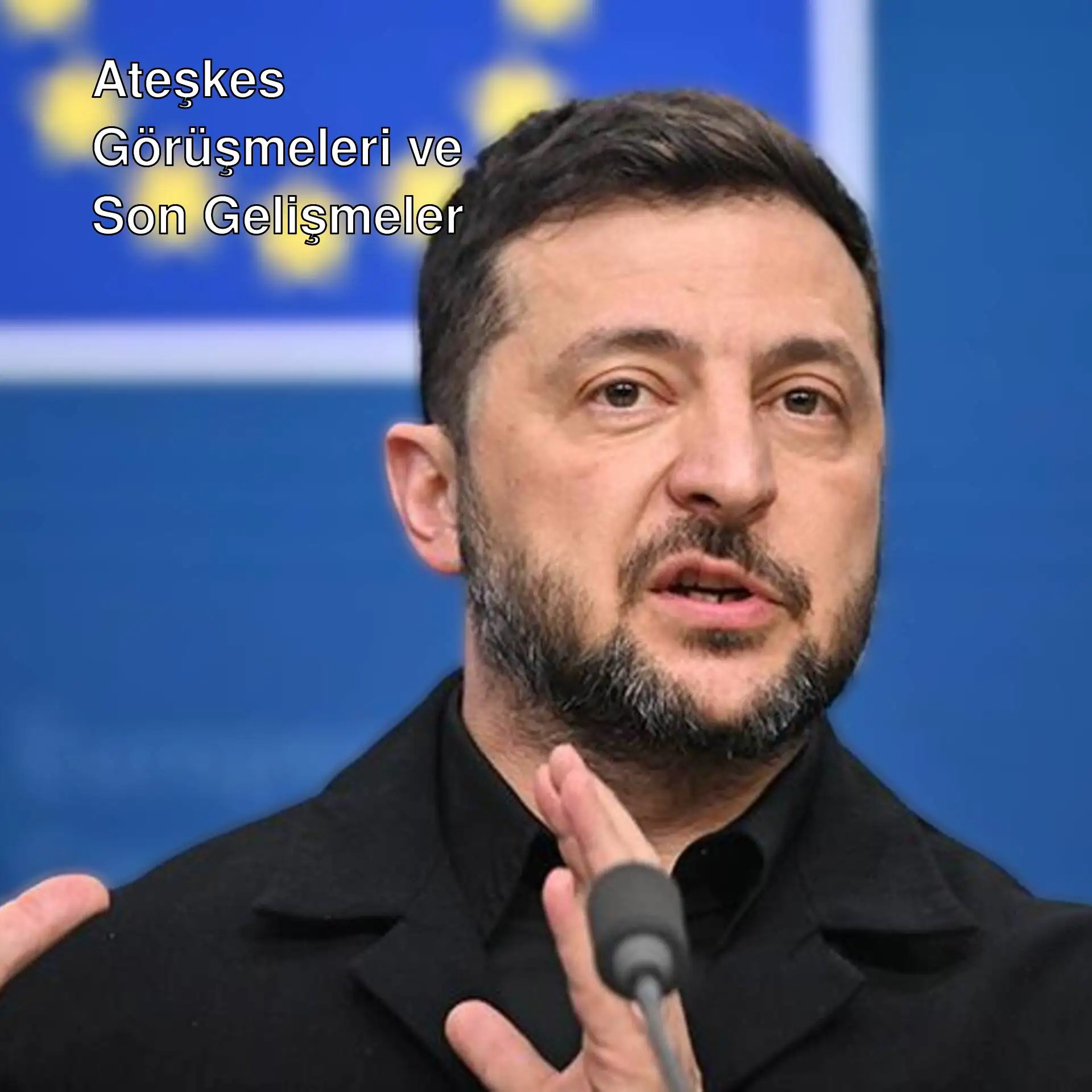 Zelenskiy, ateşkes görüşmeleri hakkında konuşuyor. Zelenskiy, ateşkes görüşmeleri hakkında konuşuyor.