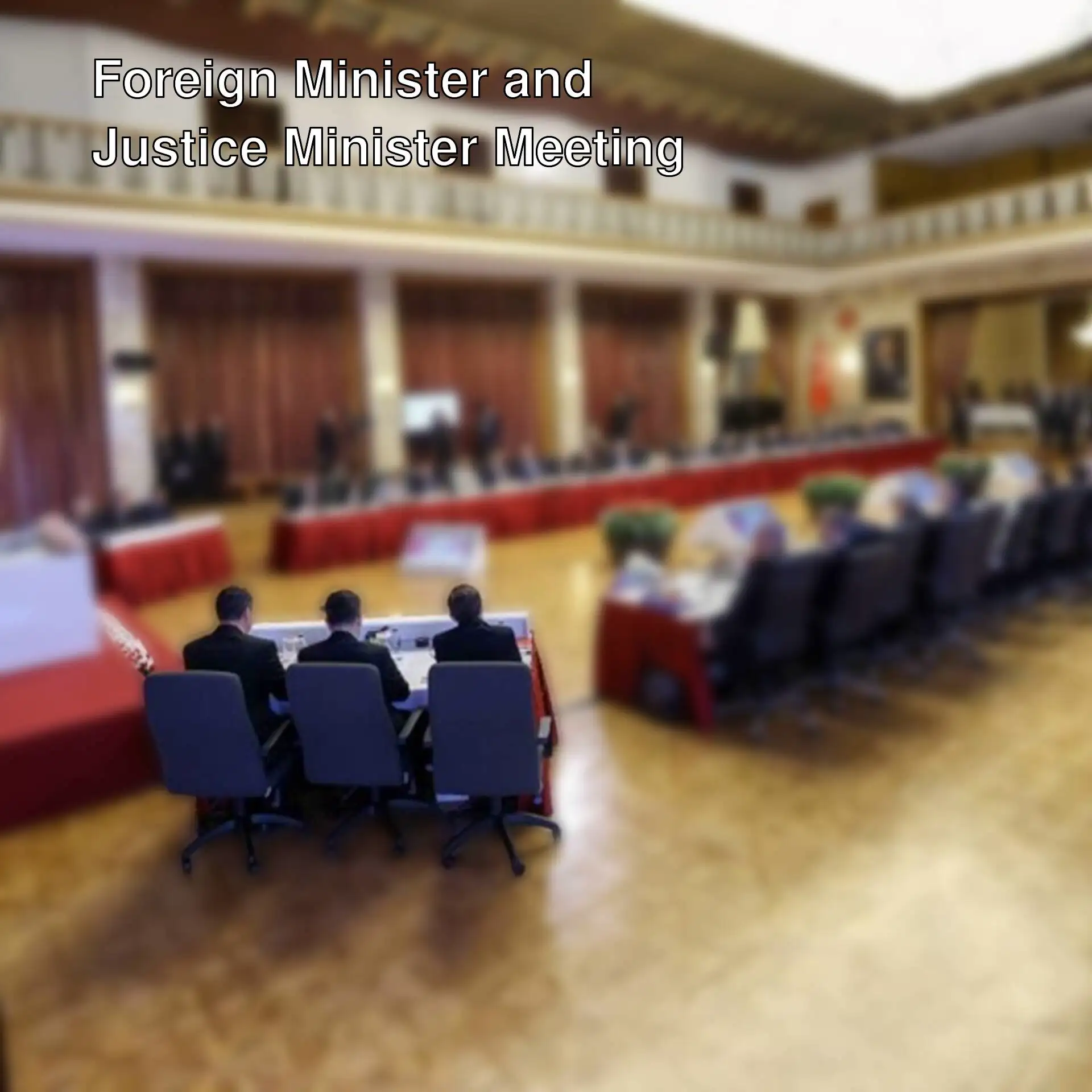 Image from the meeting where ministers will present. Image from the meeting where ministers will present.