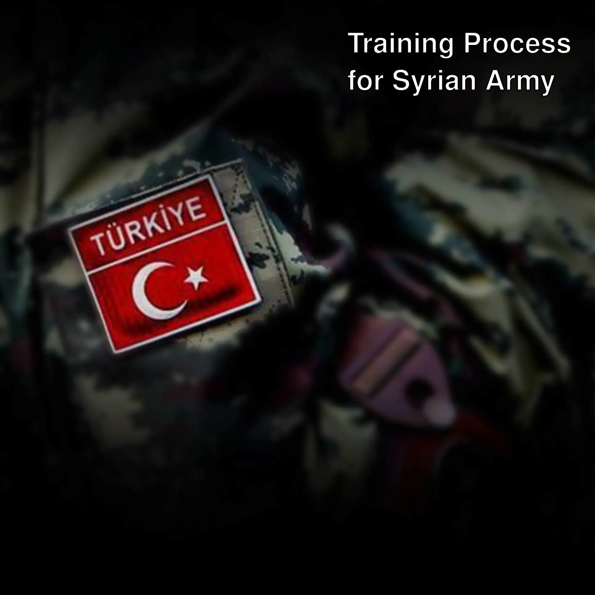 A patch on a military uniform. A patch on a military uniform.