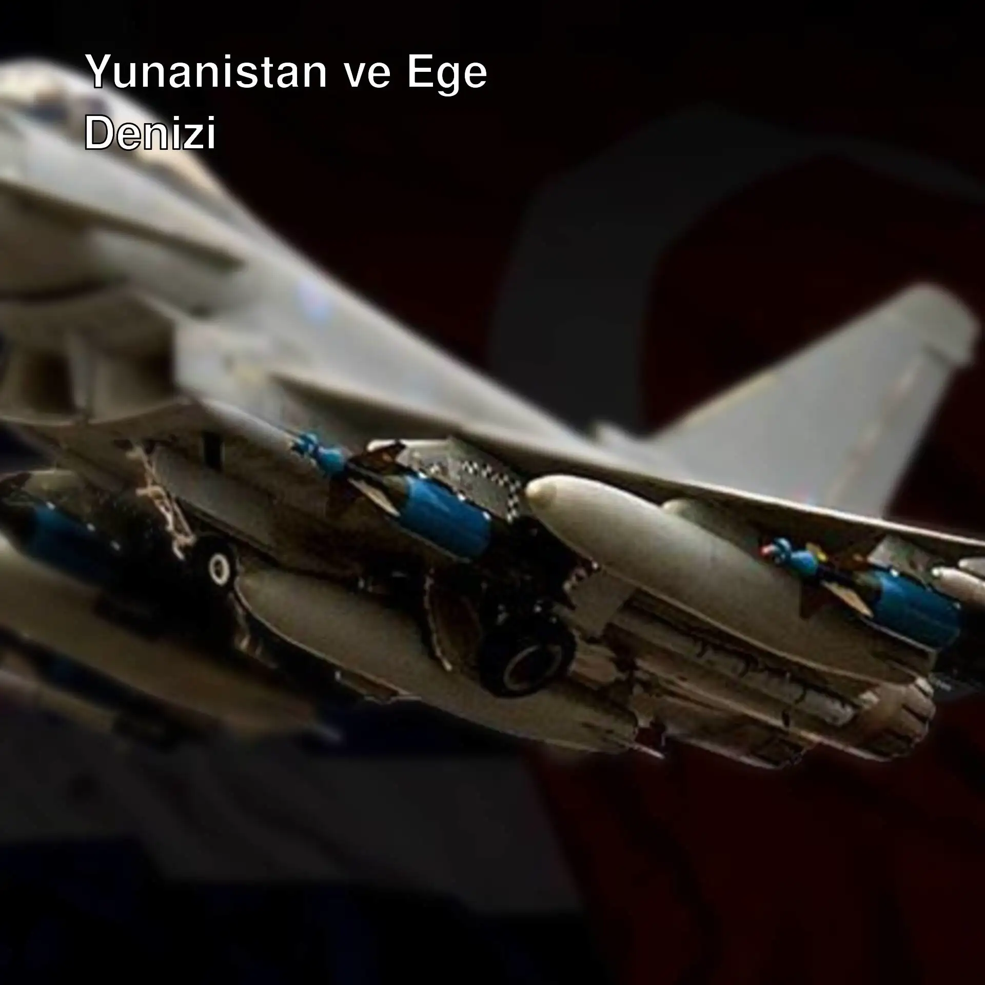 Askeri bir jet havada uçuyor. Askeri bir jet havada uçuyor.