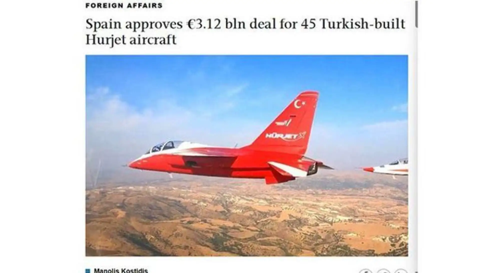 Kırmızı bir jet uçağı manzara üzerinde uçuyor. Kırmızı bir jet uçağı manzara üzerinde uçuyor.