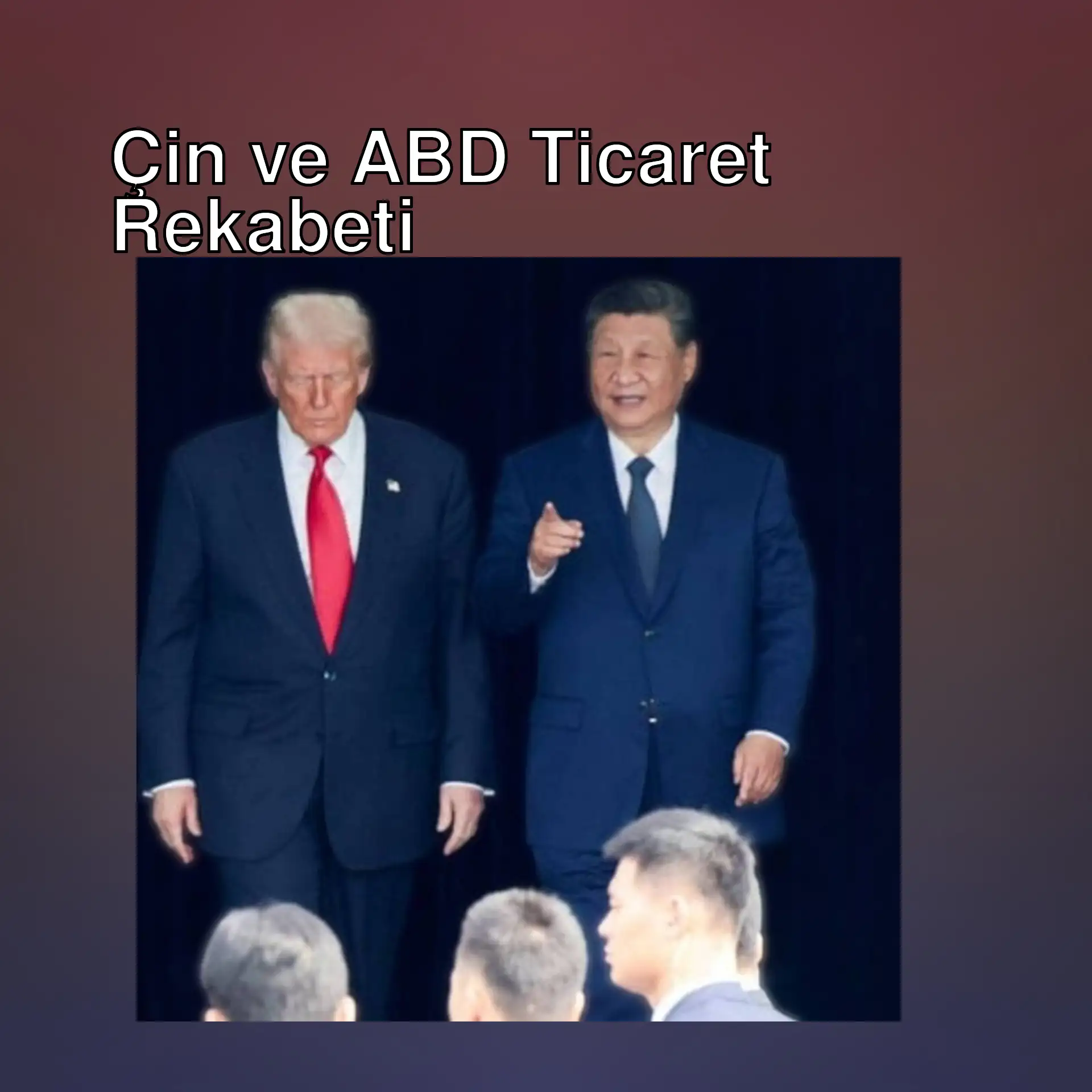 Çin ve ABD liderleri bir araya geliyor. Çin ve ABD liderleri bir araya geliyor.