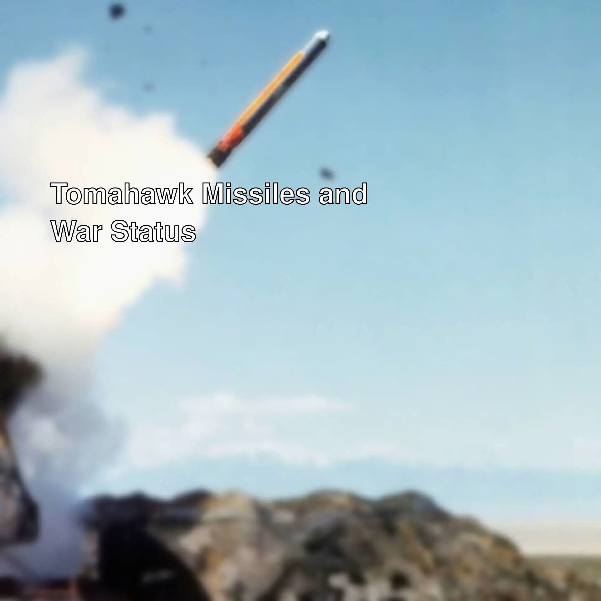 A rocket launching A rocket launching