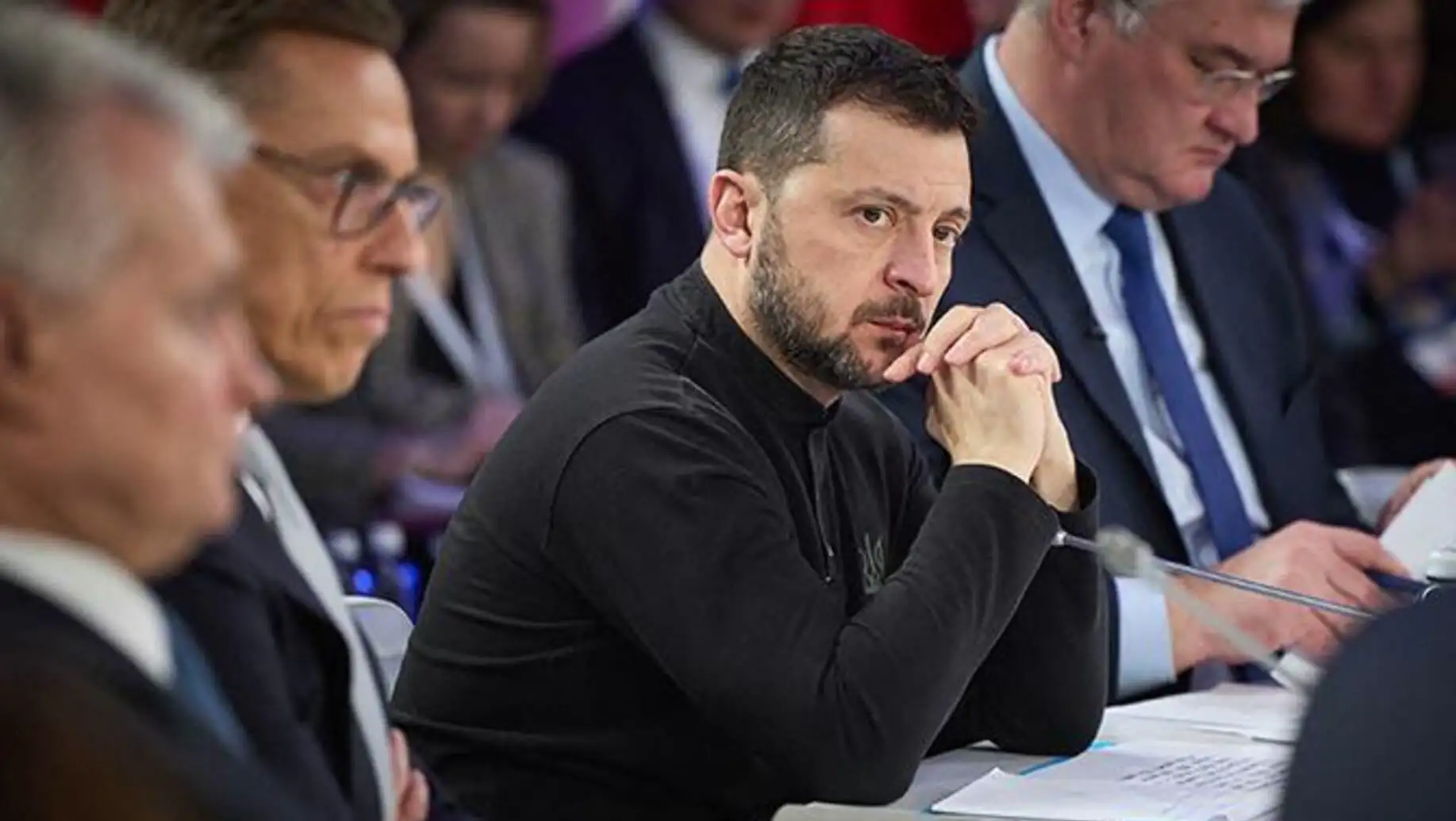 Zelensky provides information about Russian attacks.