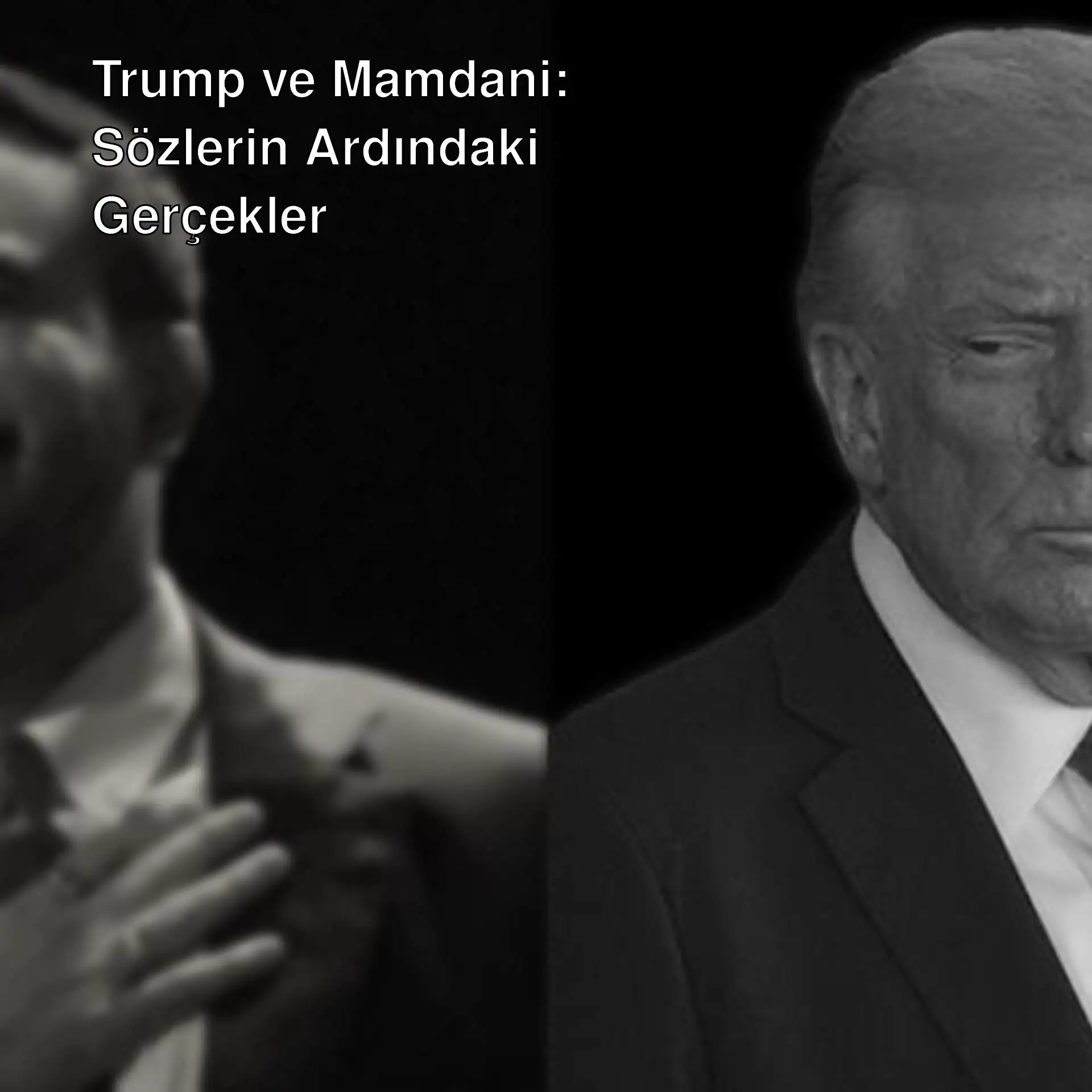Trump, Mamdani'ye sert sözler sarf etti.