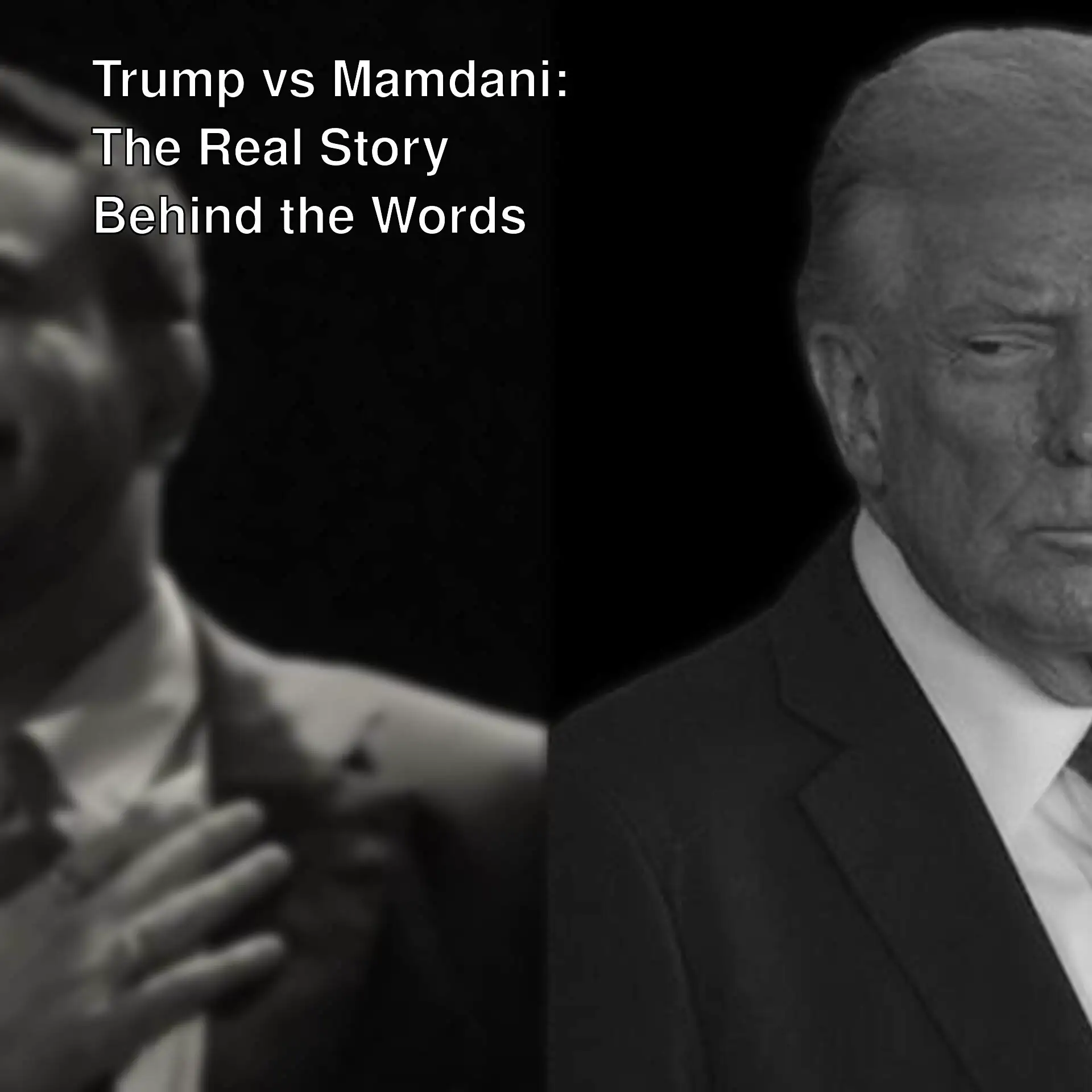 Trump made harsh remarks about Mamdani. Trump made harsh remarks about Mamdani.