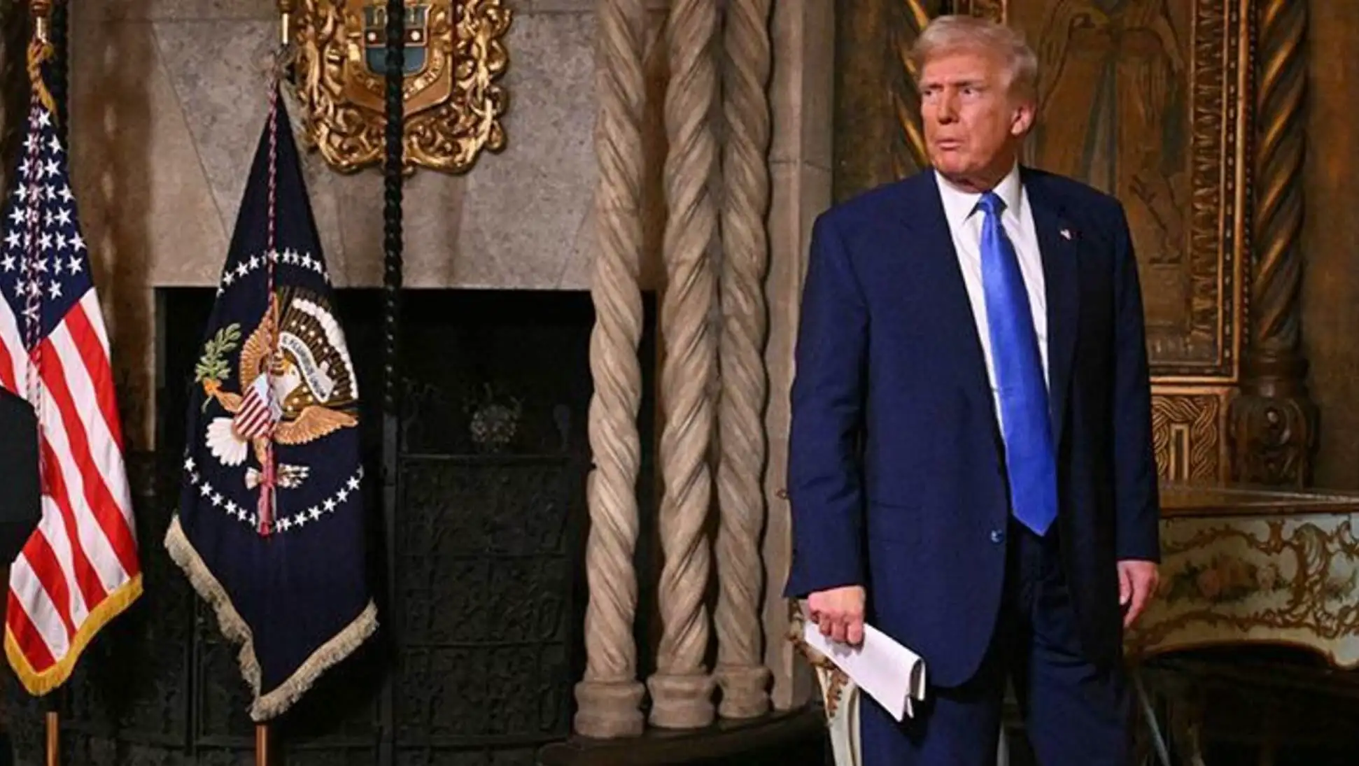 Trump engages in discussions about the peace process with Zelenskiy.