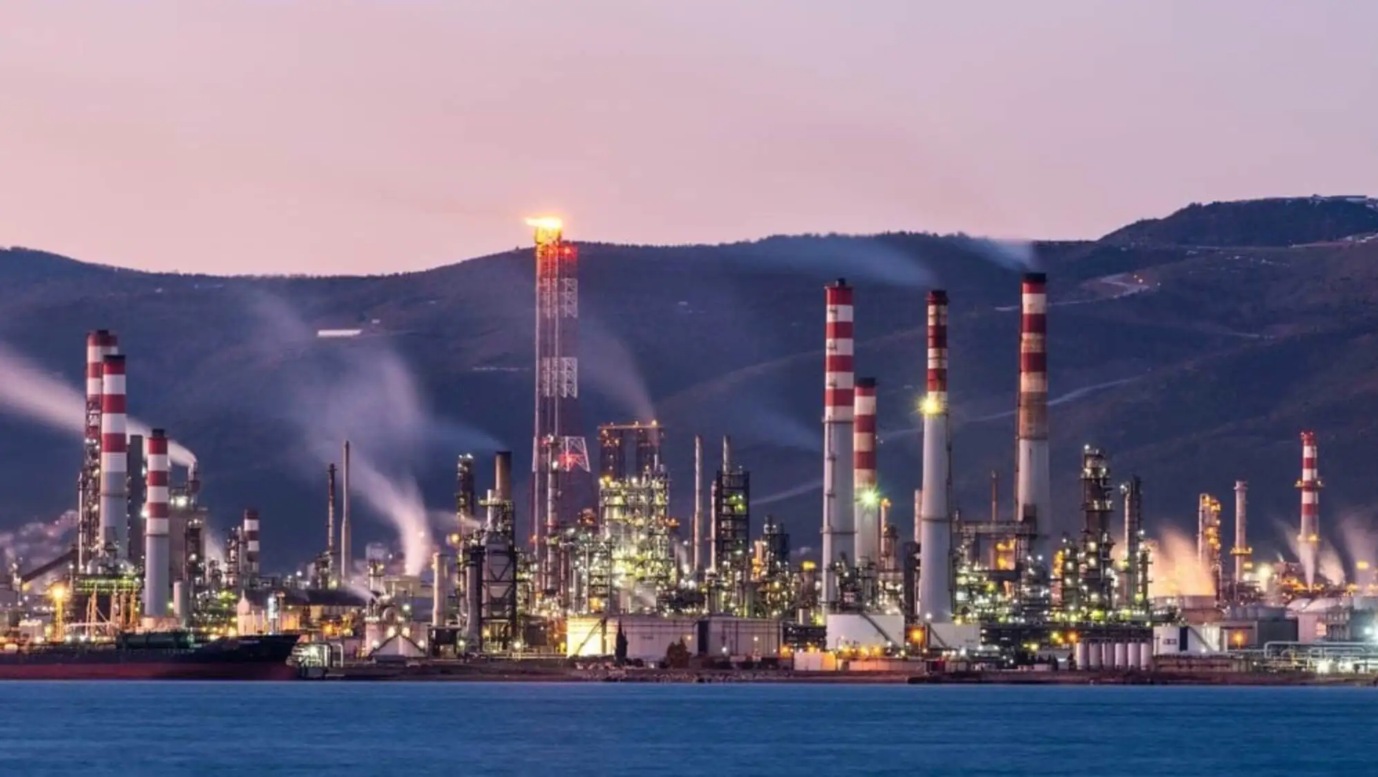 A large factory. A large factory.