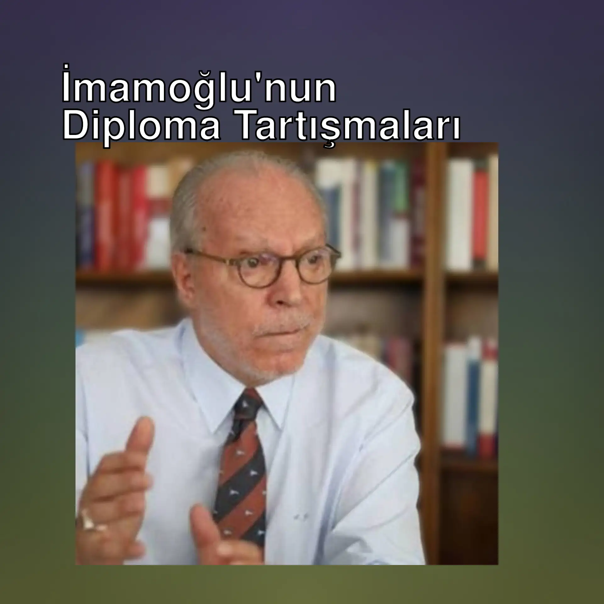 Ekrem İmamoğlu, diploma tartışmaları hakkında konuşuyor.