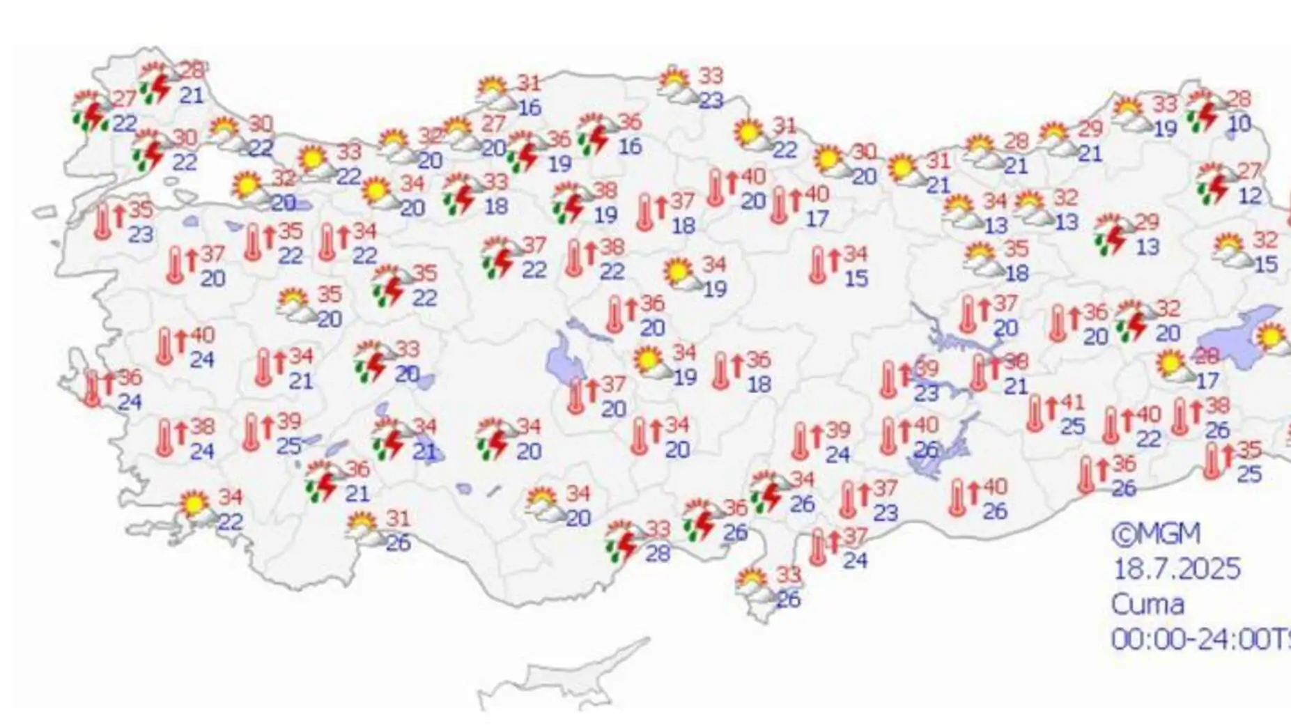 Weather map. Weather map.