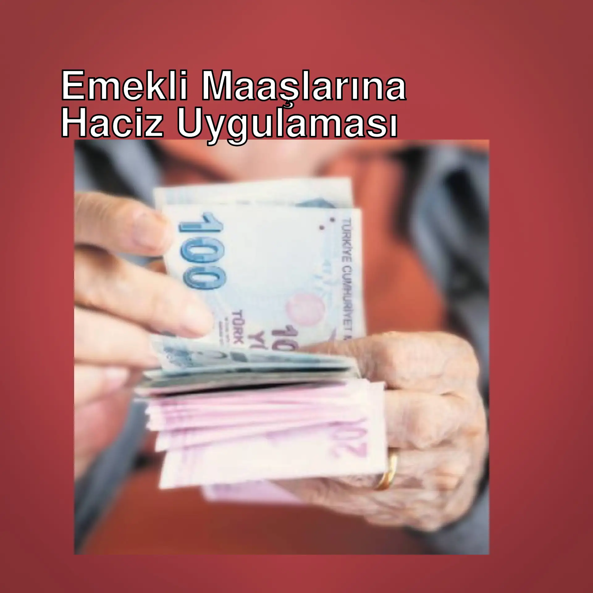 Emekli maaşlarına haciz uygulanabilir. Emekli maaşlarına haciz uygulanabilir.