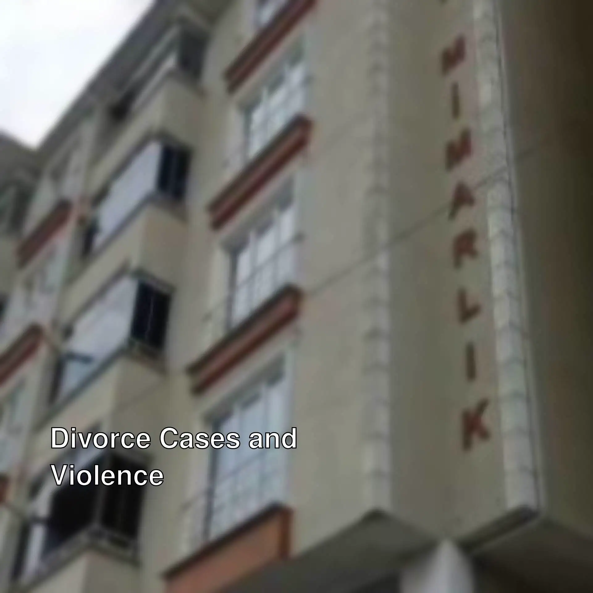 A building related to divorce cases.