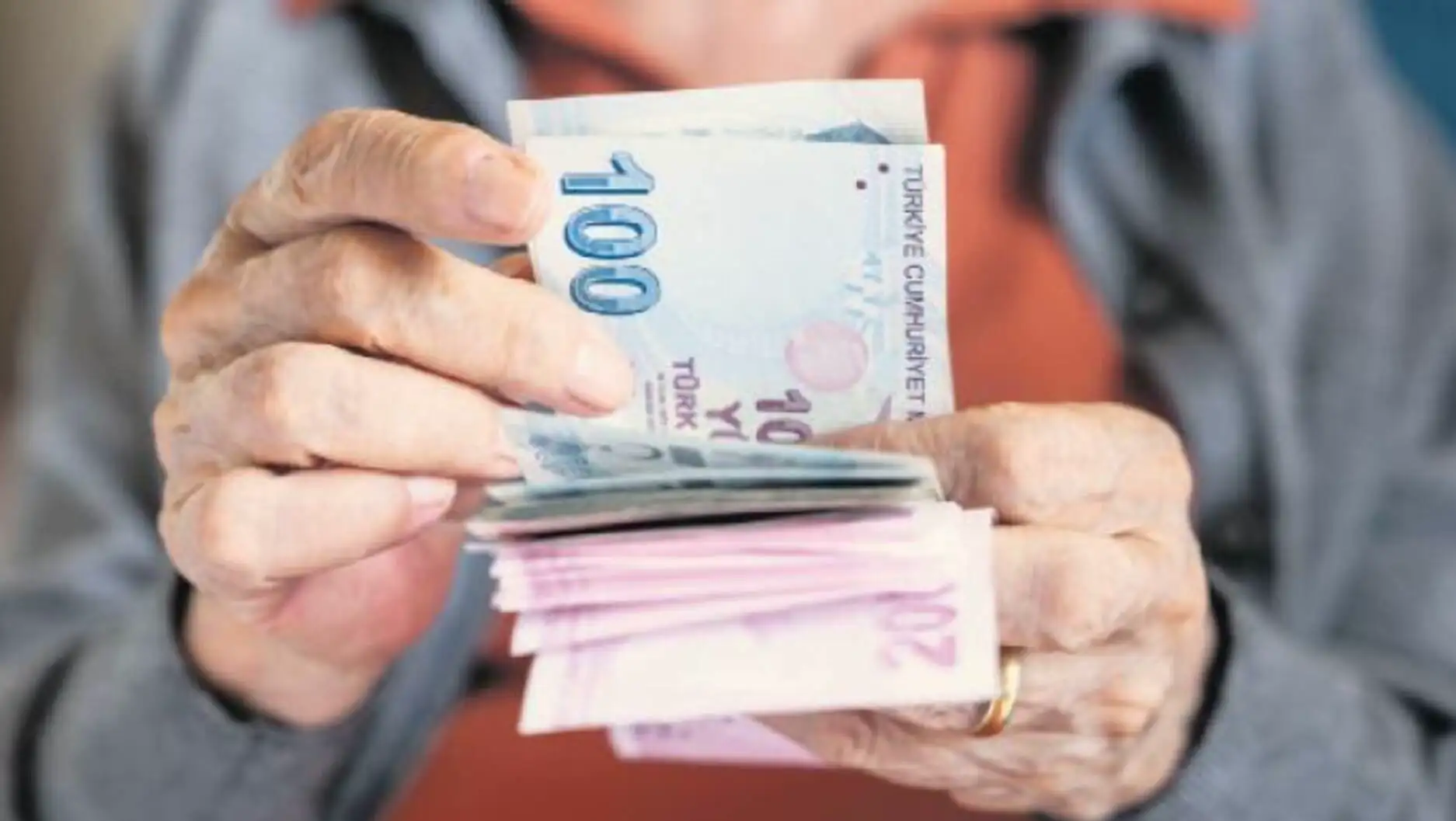 Para tutan ellerin yakın çekimi. Para tutan ellerin yakın çekimi.