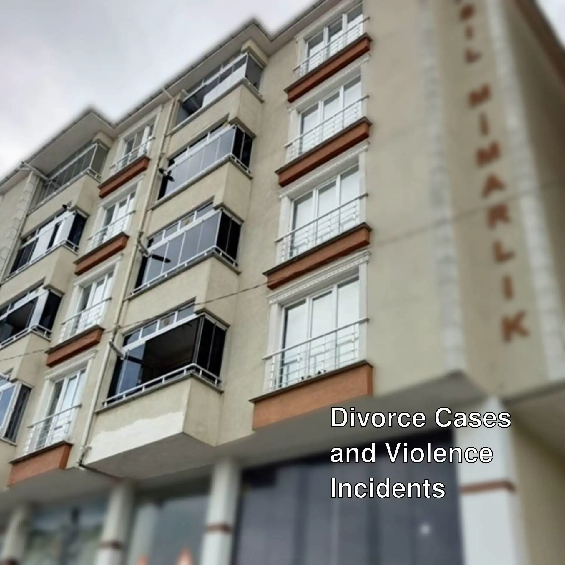 A violence incident following a divorce case. A violence incident following a divorce case.