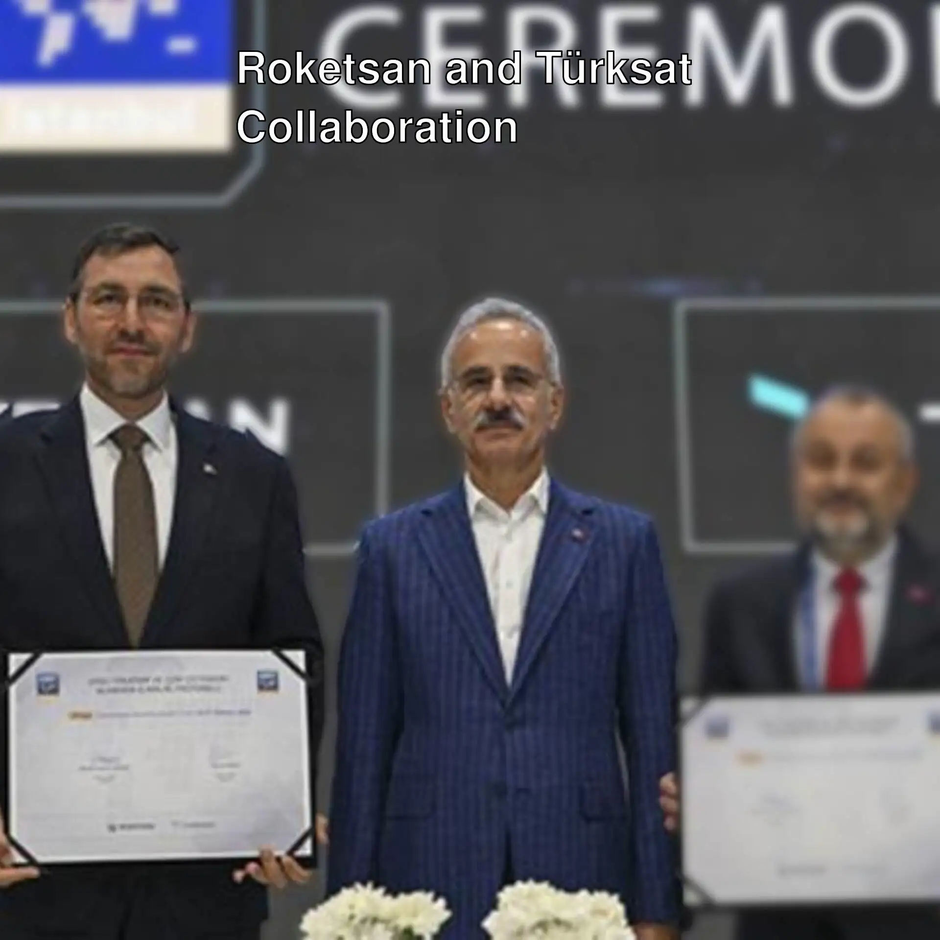 Signing ceremony of the Roketsan and Türksat cooperation protocol