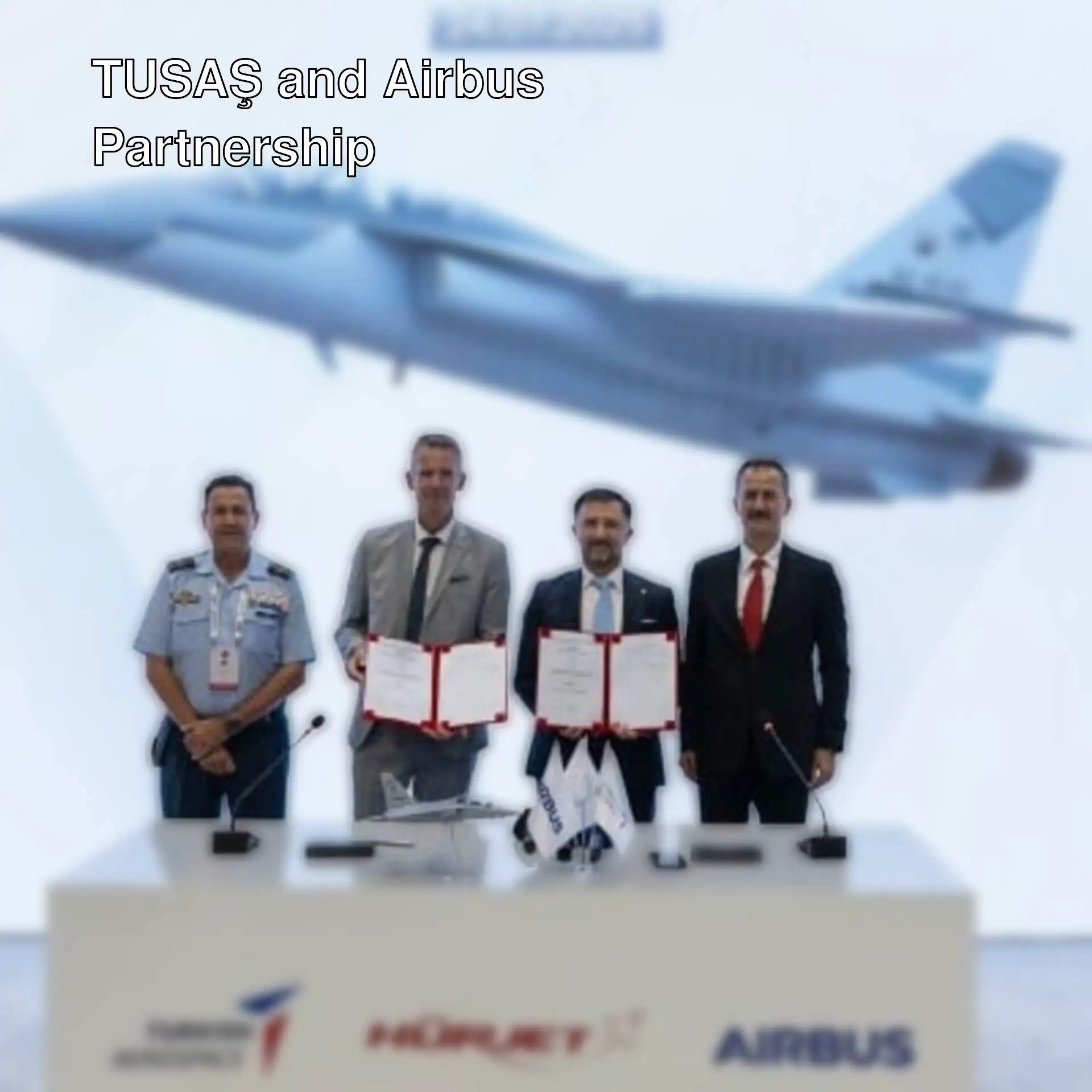 Partnership agreement signed between TUSAŞ and Airbus for HÜRJET.