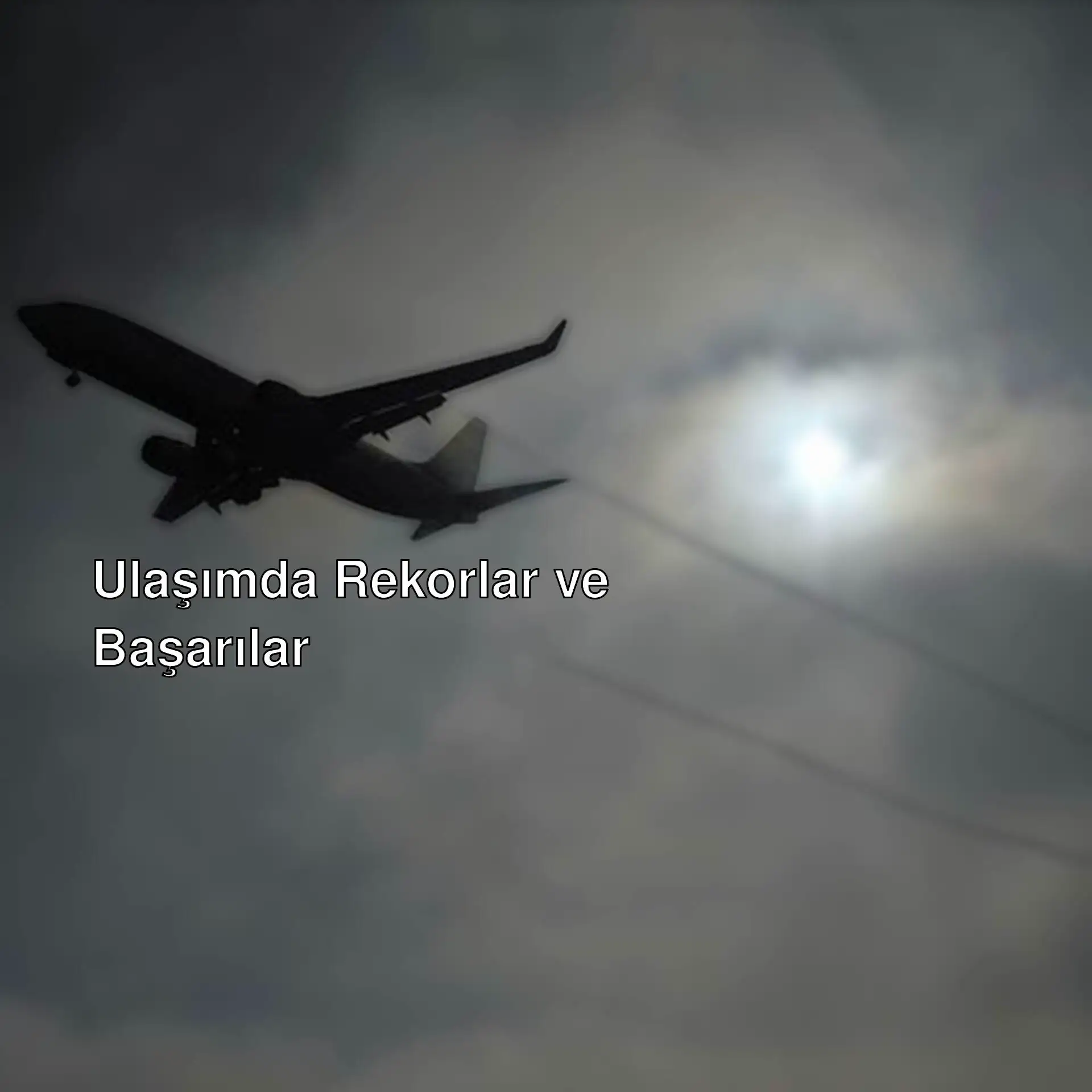 Bir uçağın gökyüzünde uçuşu. Bir uçağın gökyüzünde uçuşu.