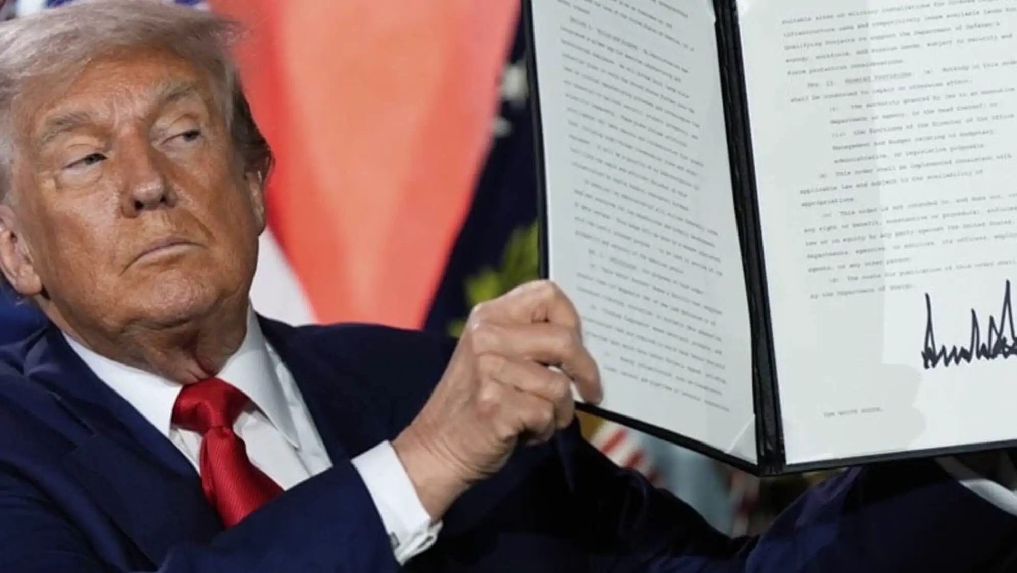 Trump announces new regulations regarding AI.