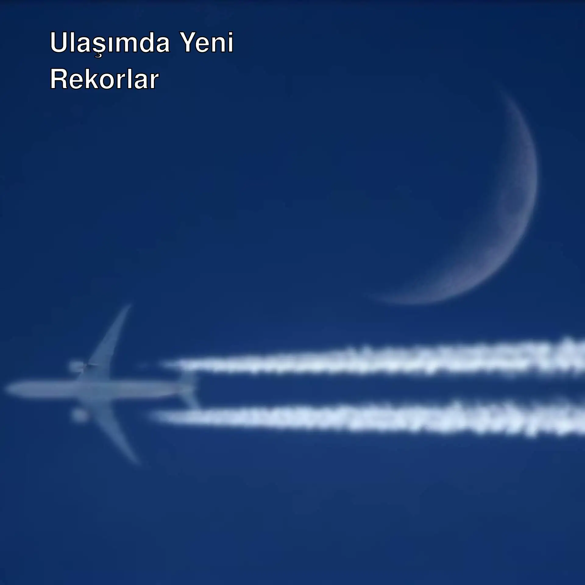 Bir uçağın gökyüzünde uçtuğu an. Bir uçağın gökyüzünde uçtuğu an.