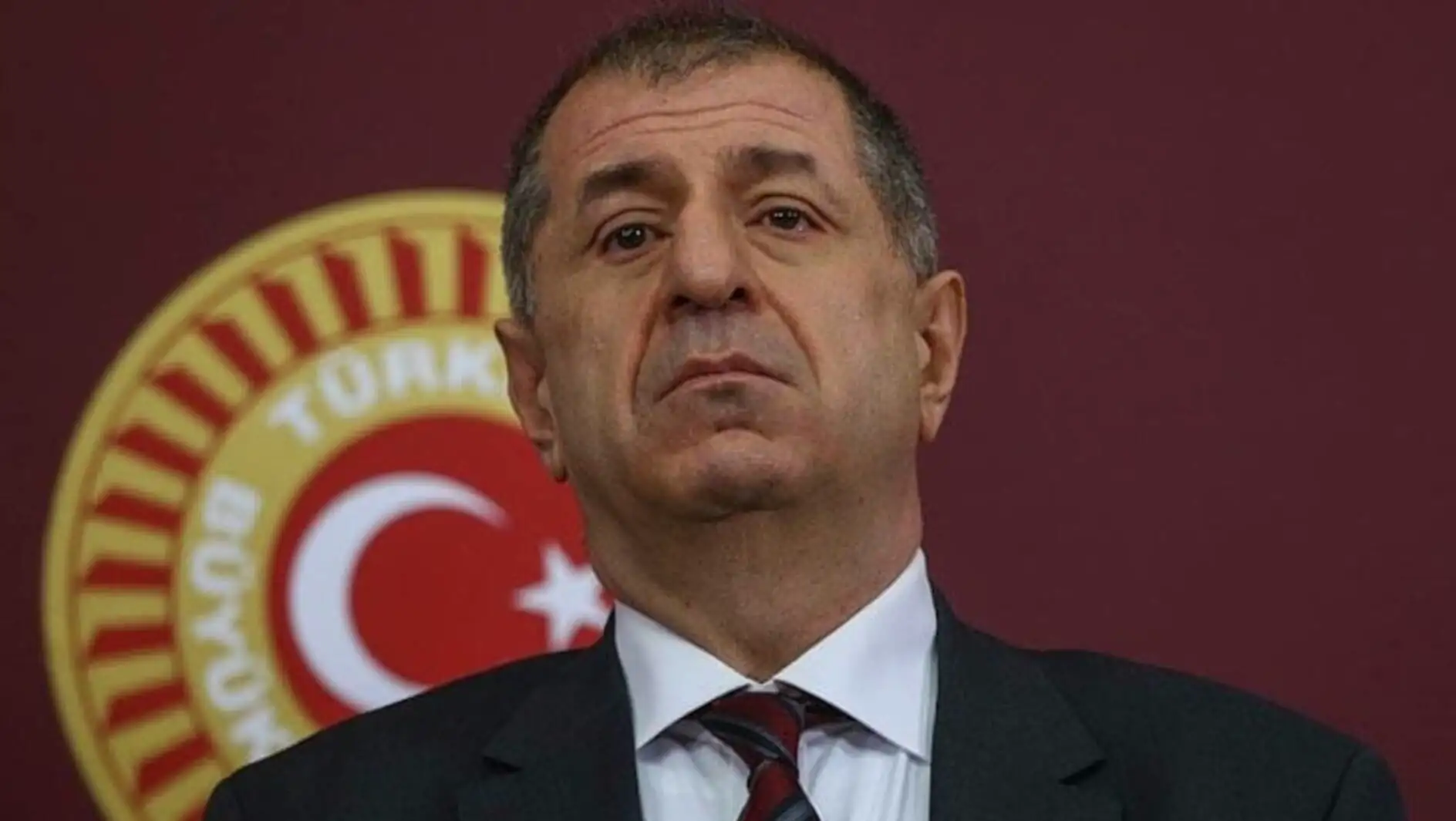 Ümit Özdağ in a suit.