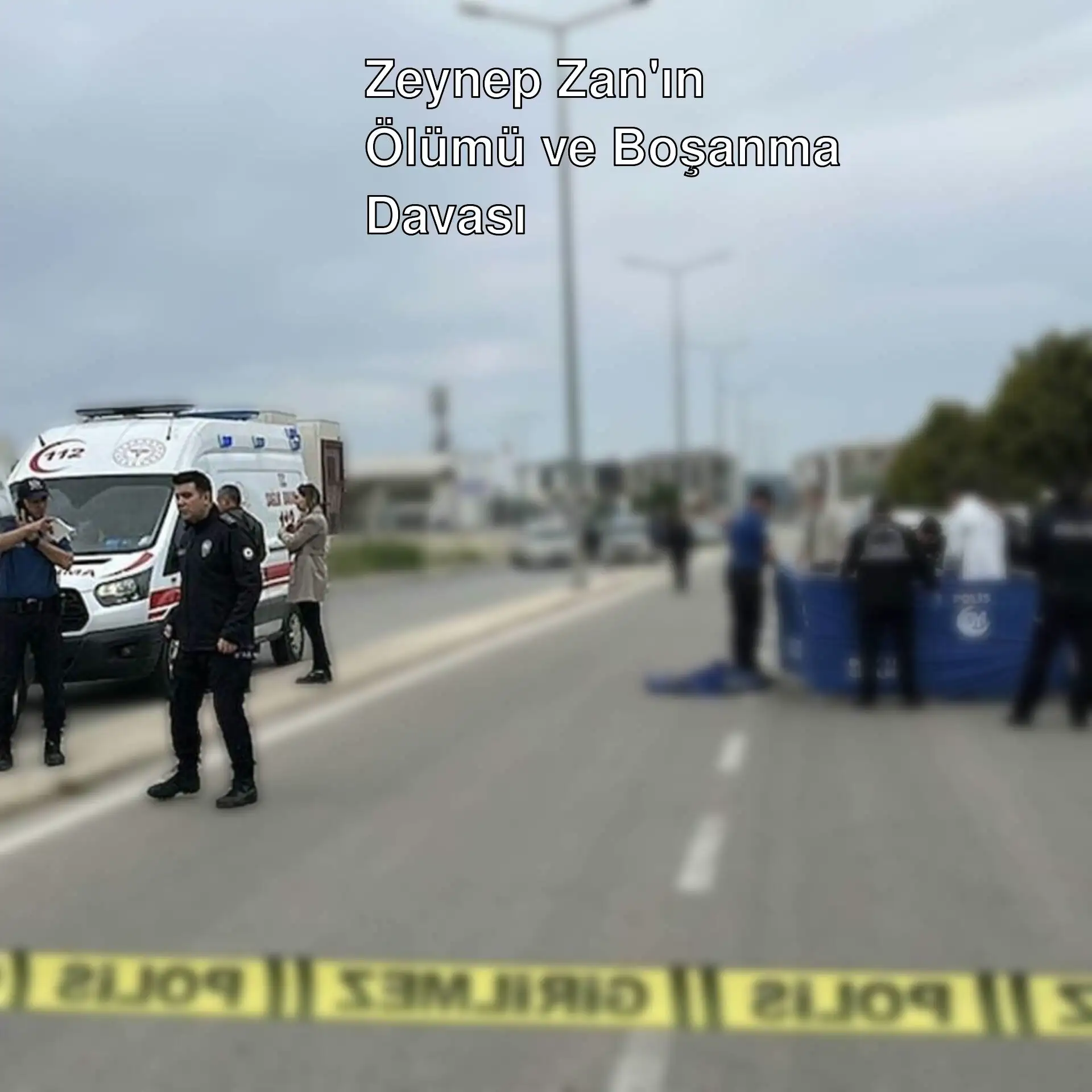 Polis memurları olay yerinde inceleme yapıyor. Polis memurları olay yerinde inceleme yapıyor.