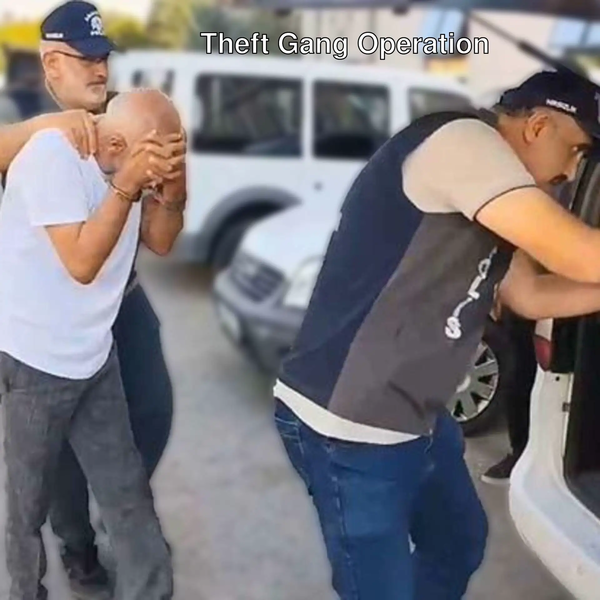 Operation against a theft gang based in Ankara. Operation against a theft gang based in Ankara.
