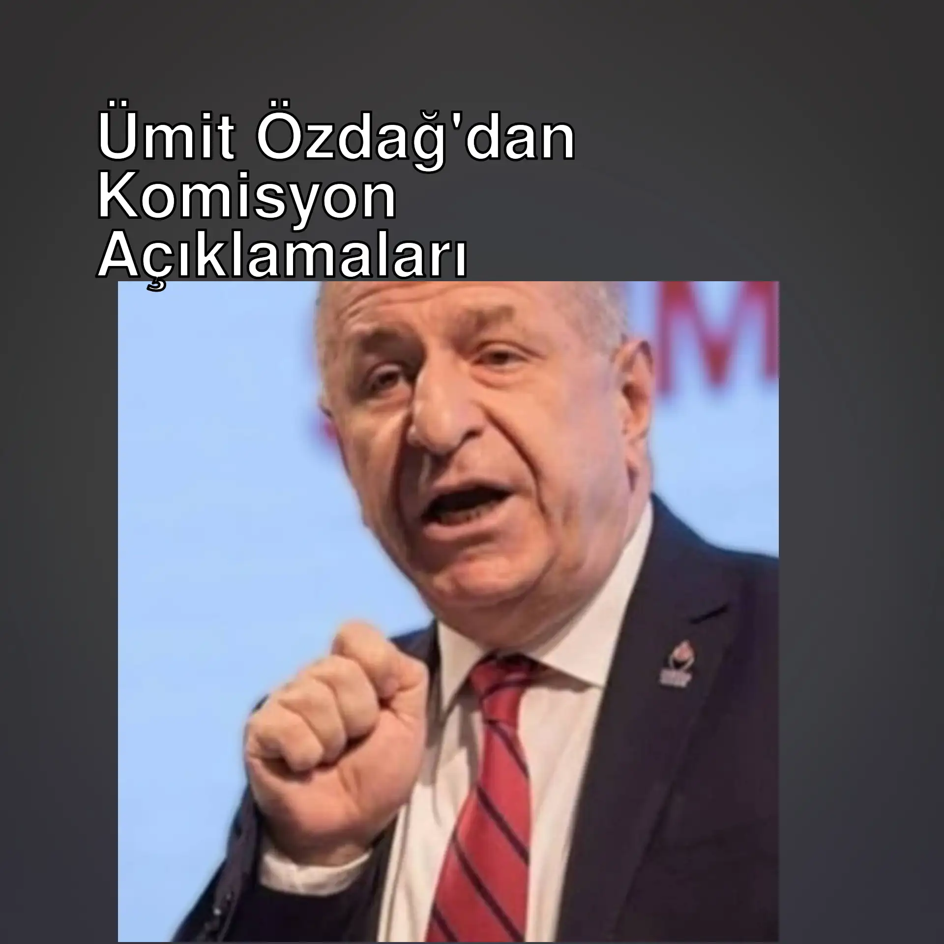 Ümit Özdağ, Zafer Partisi Genel Başkanı Ümit Özdağ, Zafer Partisi Genel Başkanı