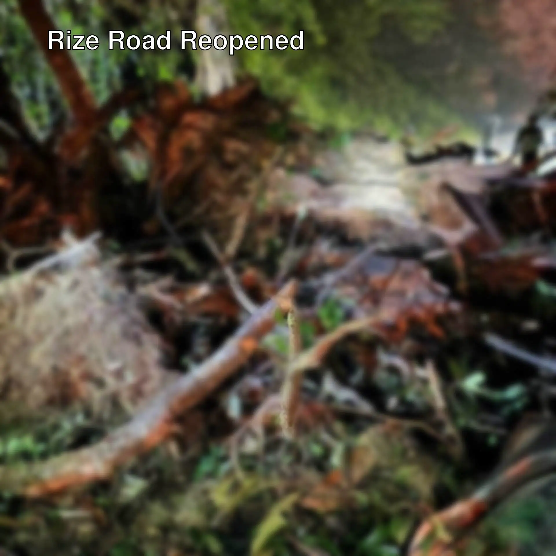 Road reopened after landslide in Rize. Road reopened after landslide in Rize.