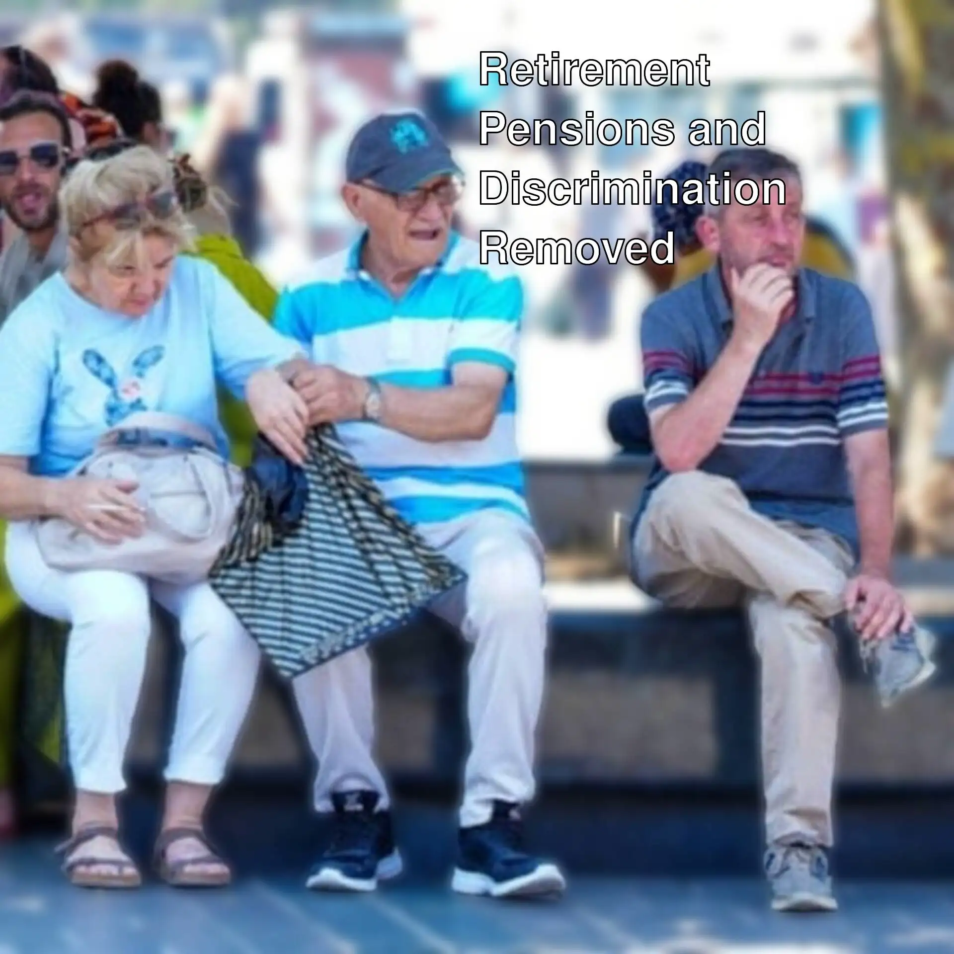 Discussions on retirement pensions. Discussions on retirement pensions.