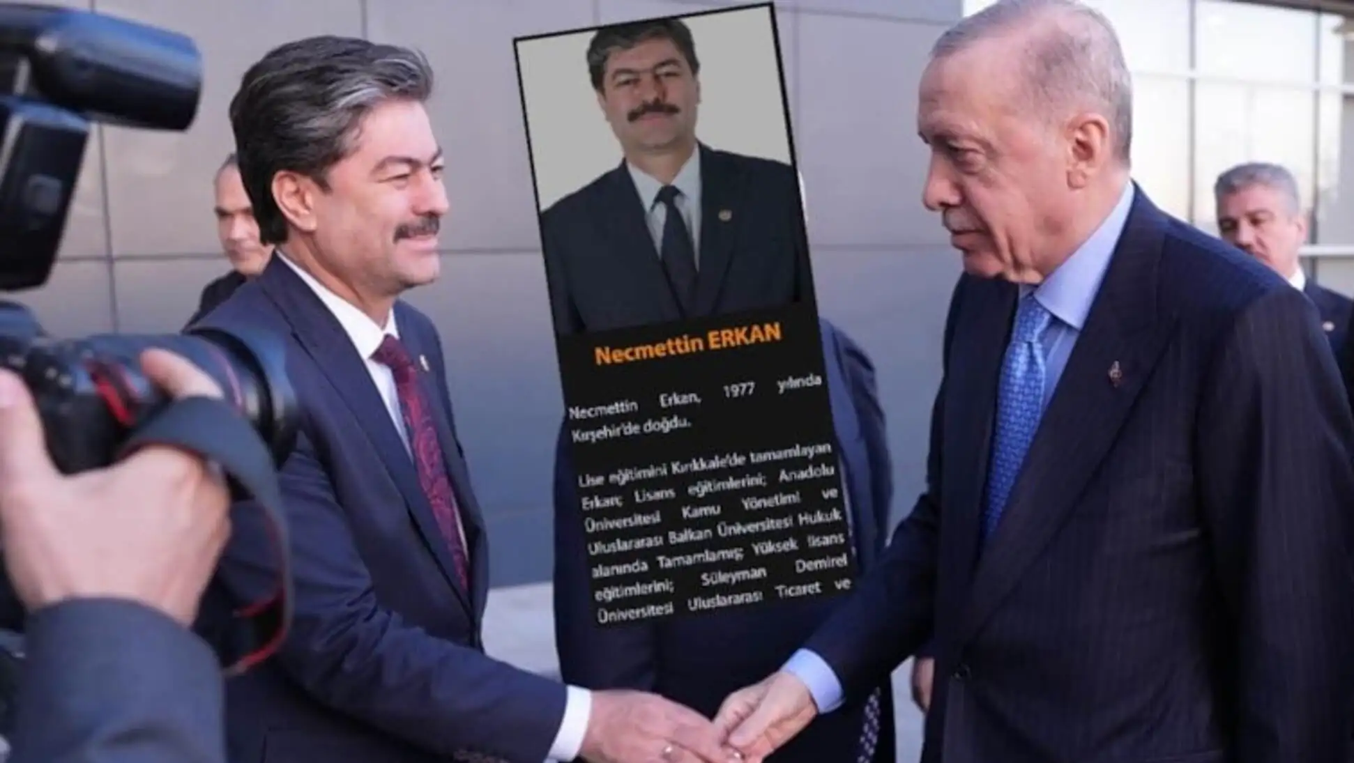 Necmettin Erkan, AKP Kırşehir Milletvekili