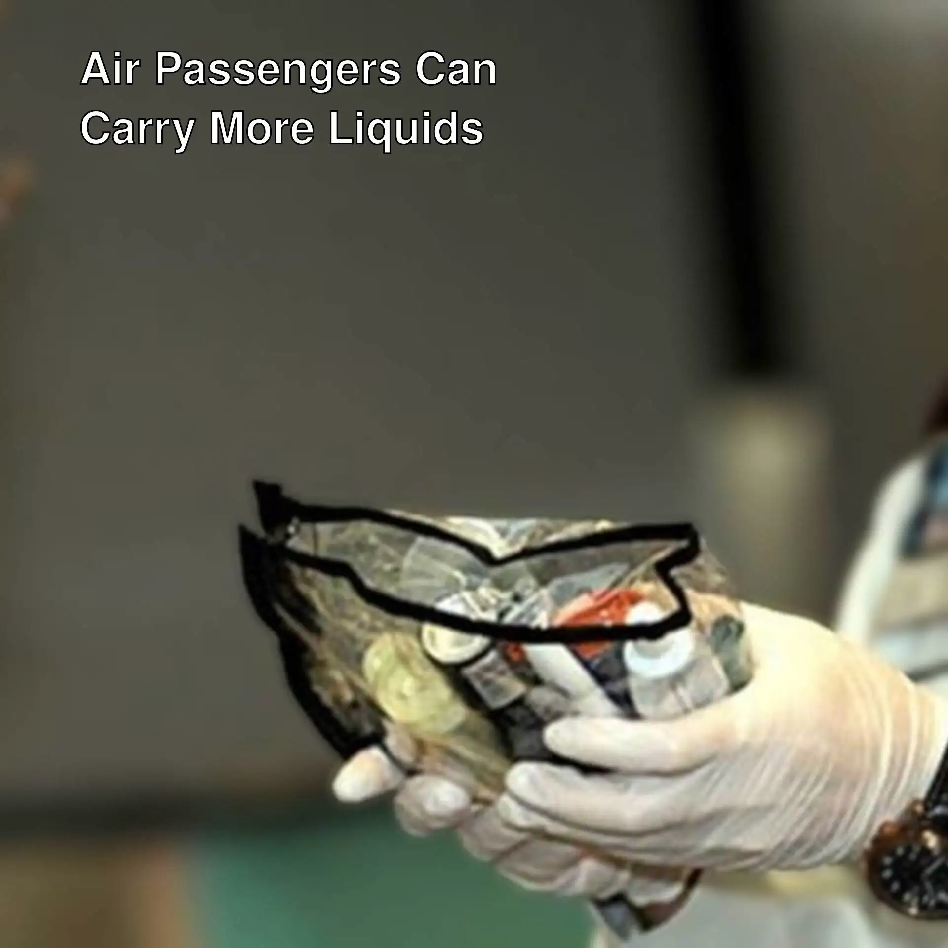 Good news for air passengers! Liquid restrictions eased.