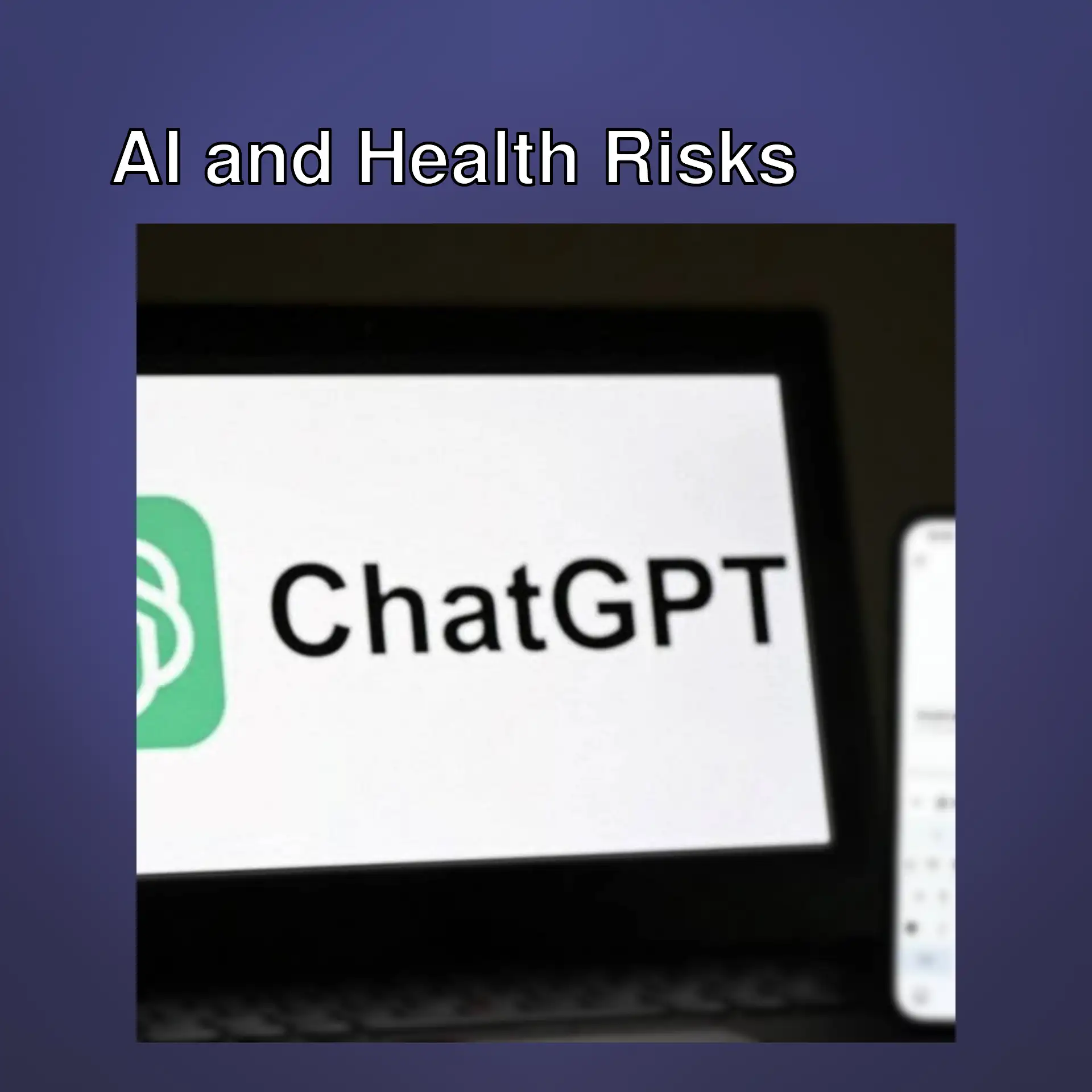 An article about artificial intelligence. A phone and laptop side by side. An article about artificial intelligence. A phone and laptop side by side.