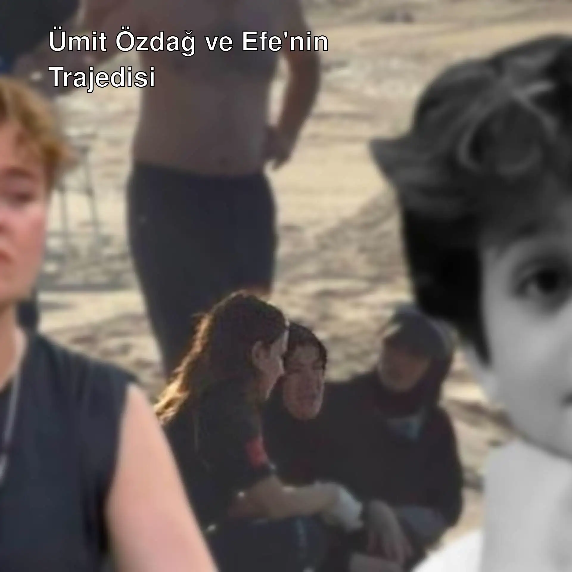 Efe Erdem Sevinç'in trajik ölümü ile ilgili bir görüntü.