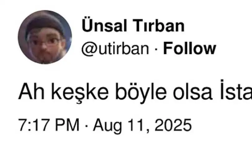 Yapay zeka ile oluşturulmuş yeşil İstanbul görüntüsü.