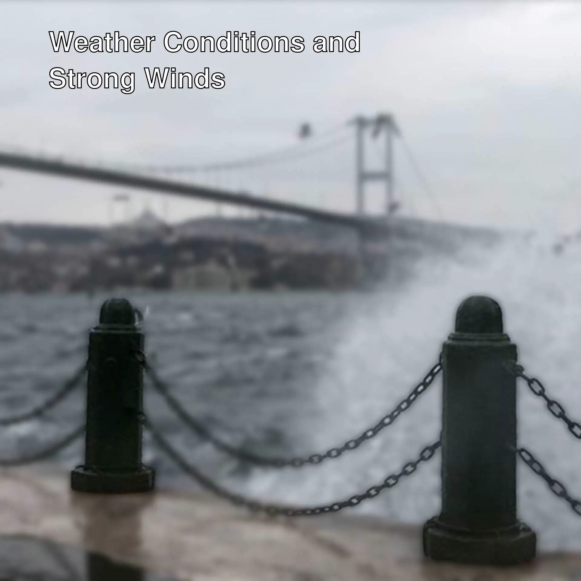 Water splashing on a pier Water splashing on a pier