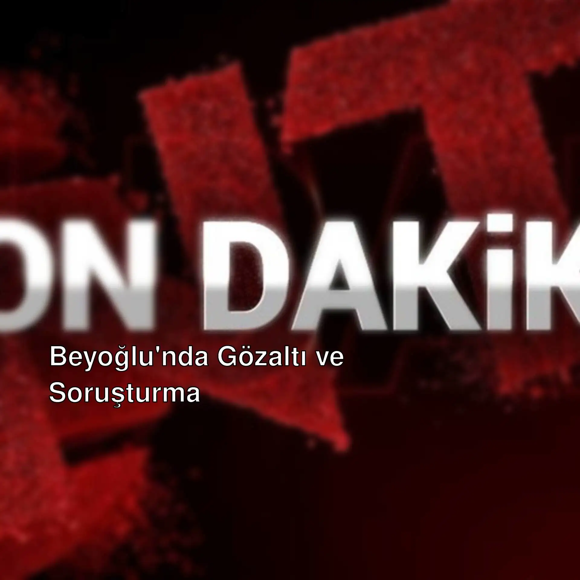 Beyoğlu Belediye Başkanı İnan Güney hakkında gözaltı kararı Beyoğlu Belediye Başkanı İnan Güney hakkında gözaltı kararı