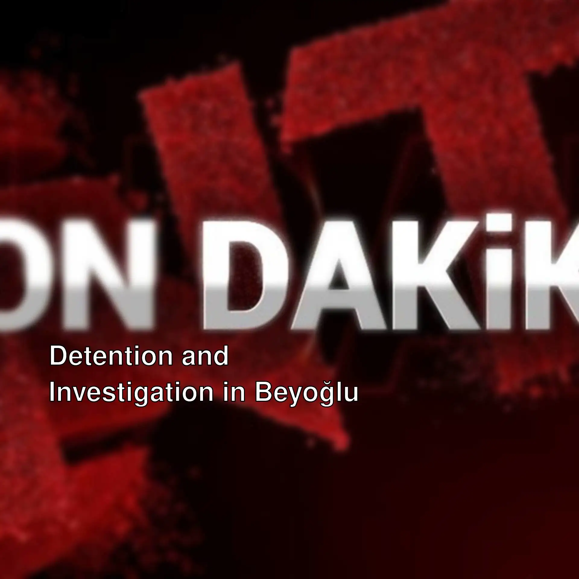 Detention order for Beyoğlu Mayor İnan Güney Detention order for Beyoğlu Mayor İnan Güney