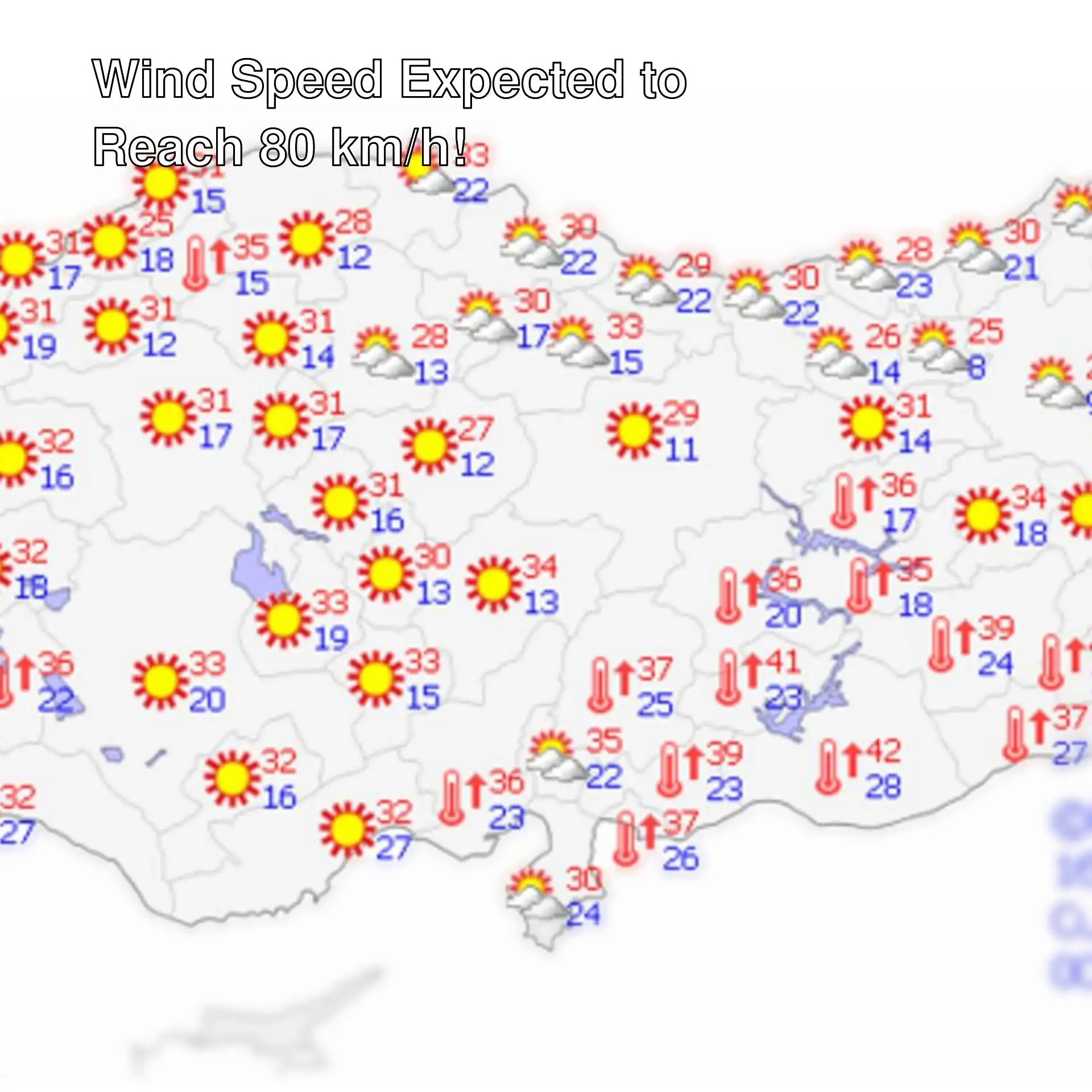 Weather map Weather map
