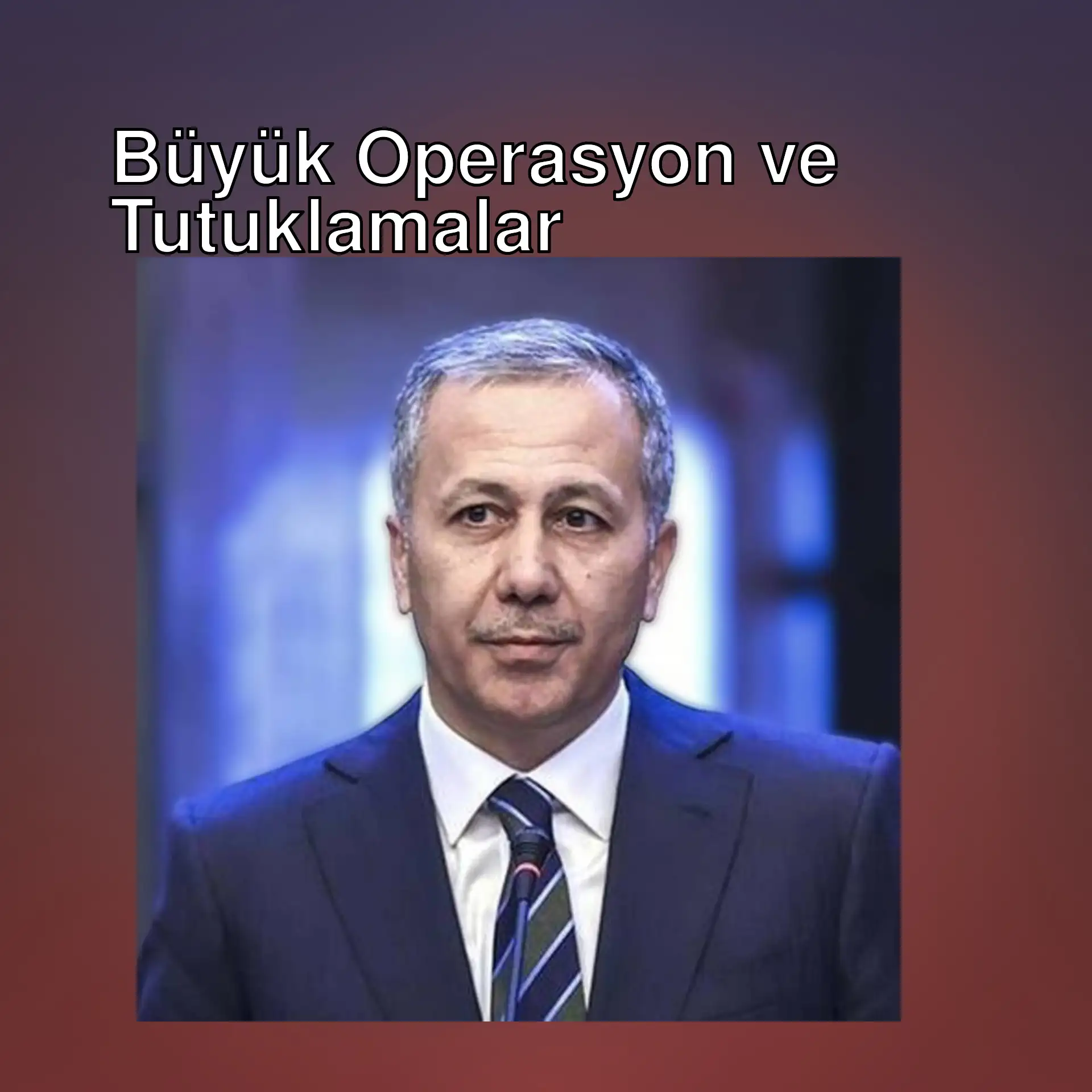 Organize suç örgütlerine yönelik operasyon sonrası tutuklanan şüpheliler.