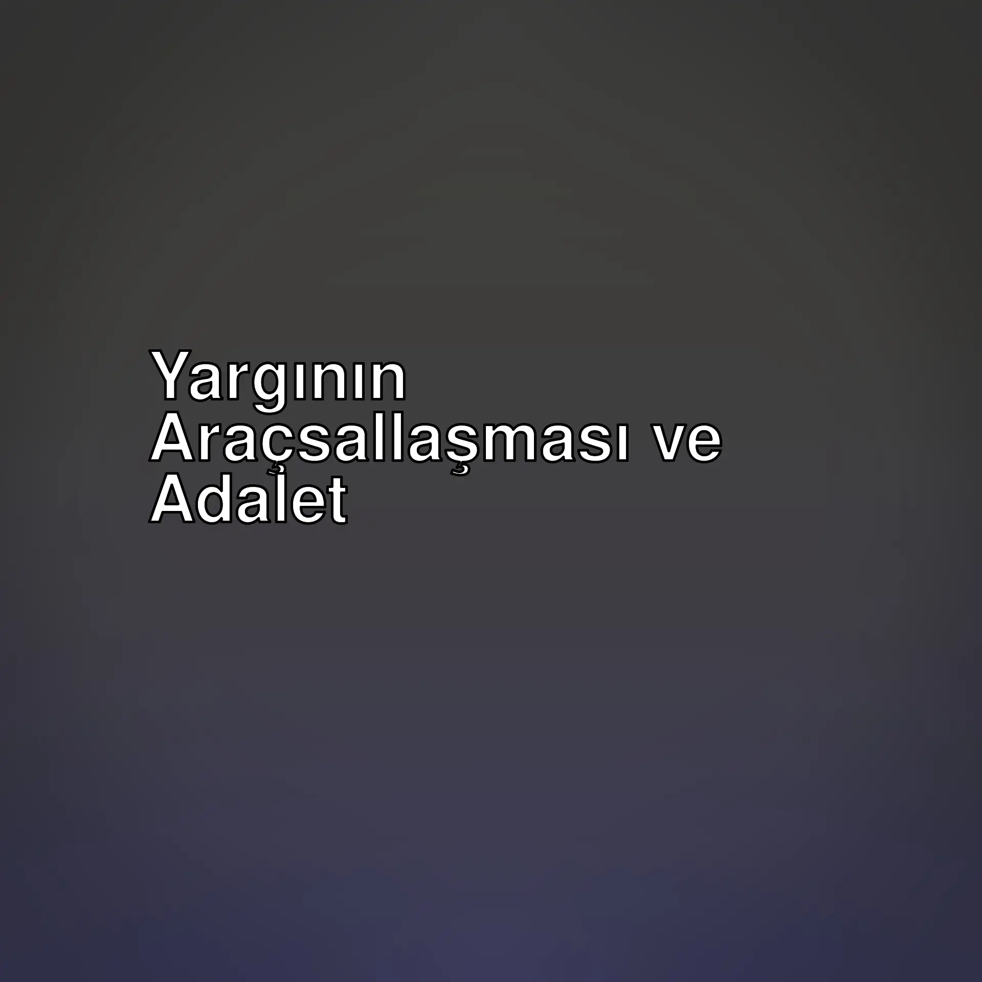 Yargının araçsallaşması, hukuka olan güveni zedeledi. Elif Çakır, adalet sorunlarının derinleştiğini ve toplumda güvenin dibe vurduğunu vurguluyor. Yargının araçsallaşması, hukuka olan güveni zedeledi. Elif Çakır, adalet sorunlarının derinleştiğini ve toplumda güvenin dibe vurduğunu vurguluyor.