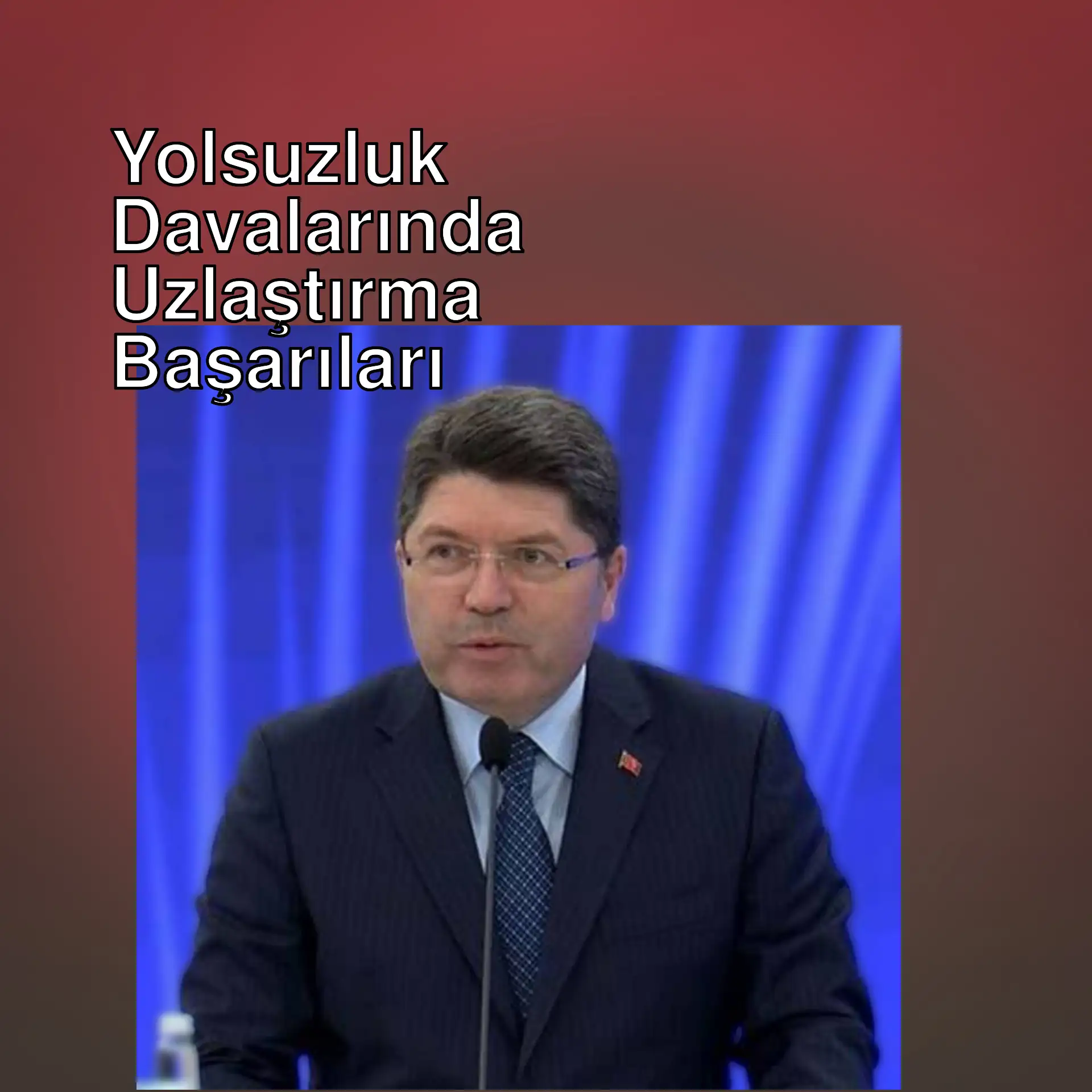 Bakan Tunç, uzlaştırma uygulaması hakkında bilgi veriyor.