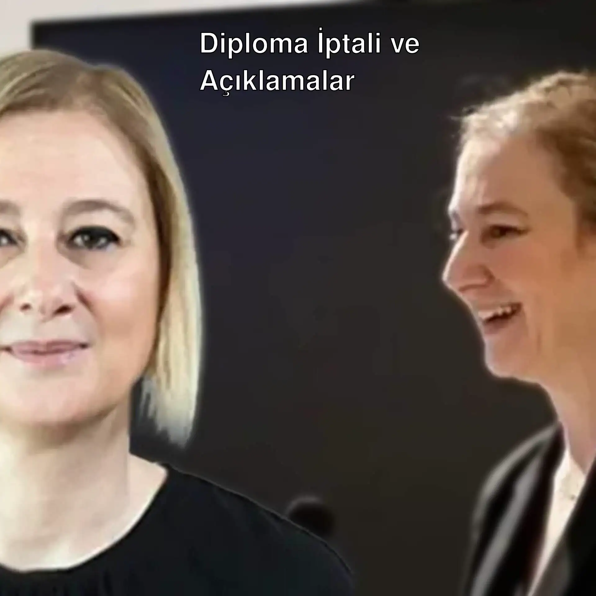 İmamoğlu ve Prof. Dr. Aylin Ataay Saybaşılı'nın diplomalarının iptali ile ilgili açıklama. İmamoğlu ve Prof. Dr. Aylin Ataay Saybaşılı'nın diplomalarının iptali ile ilgili açıklama.