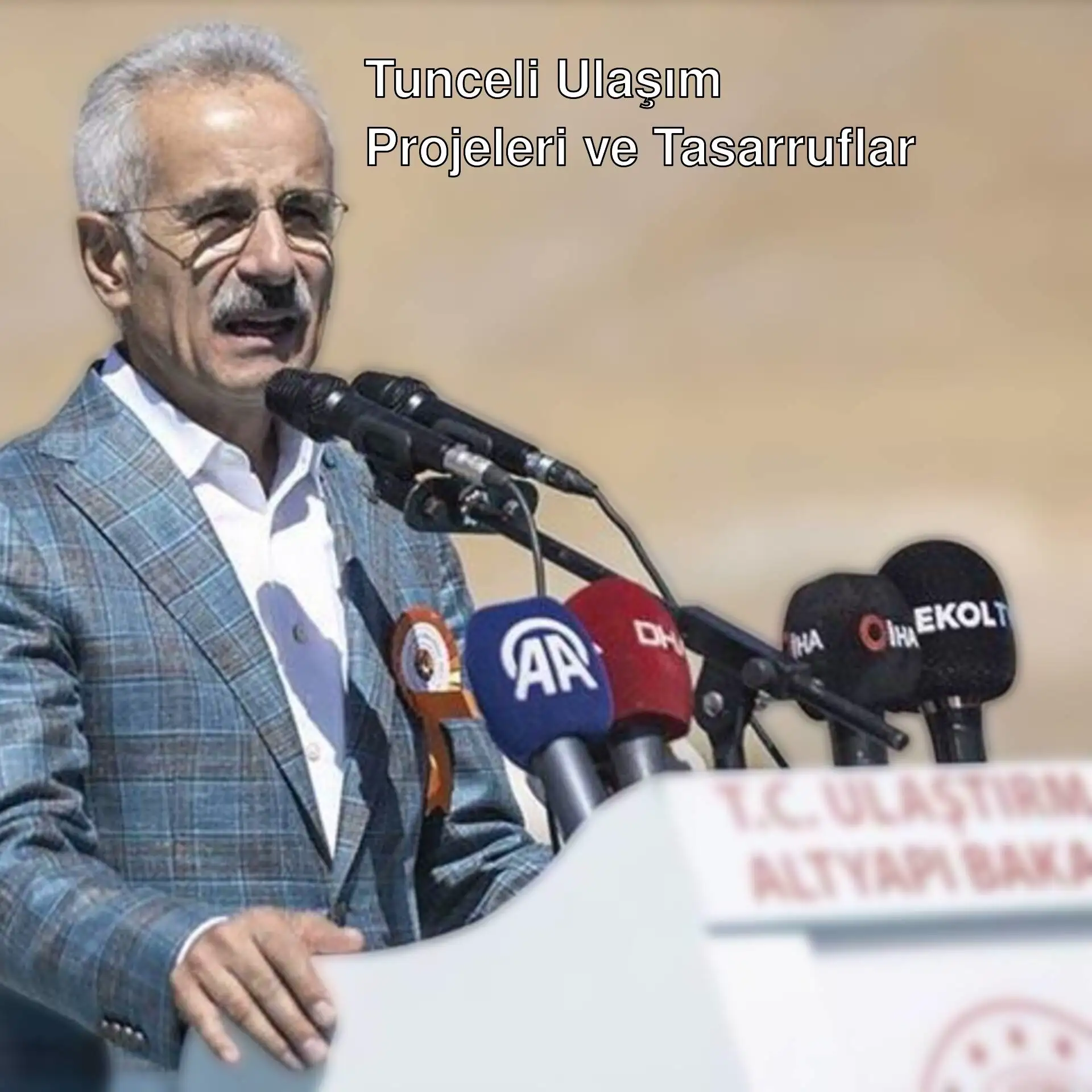 Ulaştırma Bakanı Abdulkadir Uraloğlu konuşma yapıyor. Ulaştırma Bakanı Abdulkadir Uraloğlu konuşma yapıyor.