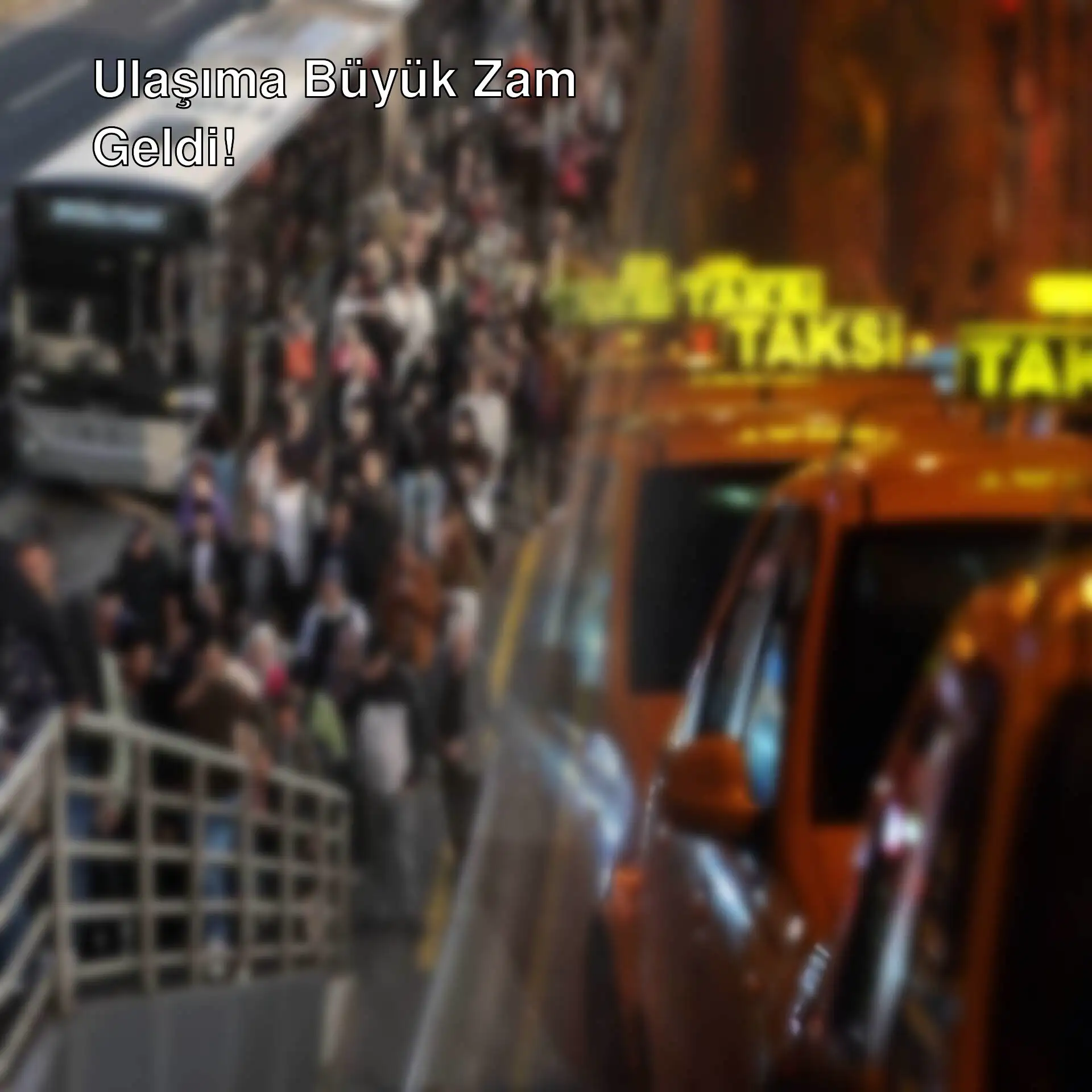 İstanbul'da bir grup insan sokakta. İstanbul'da bir grup insan sokakta.