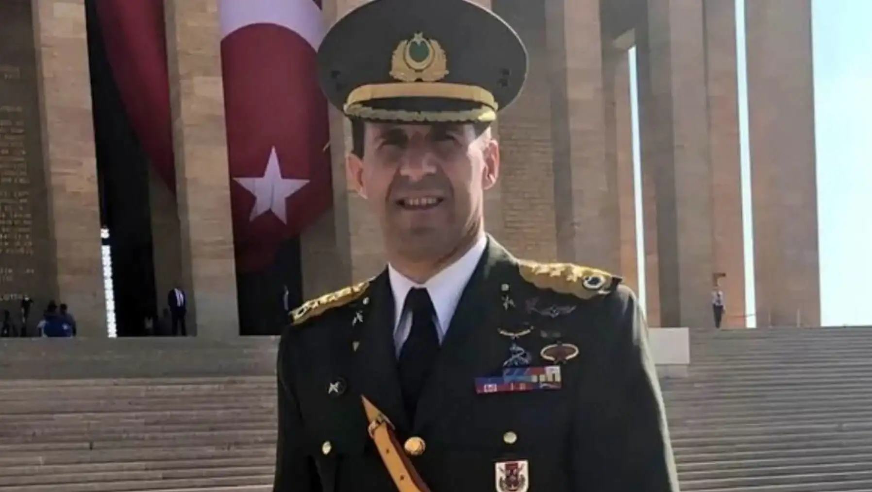 Retired Colonel Orkun Özeller, detained.