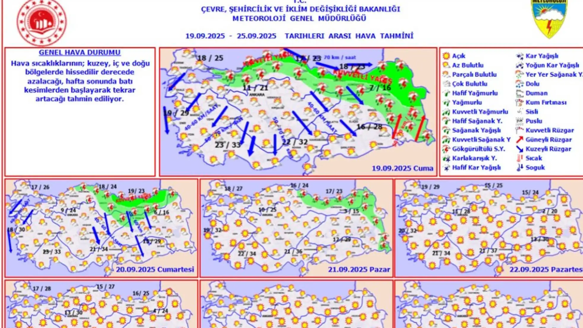 Hava durumu haritası
