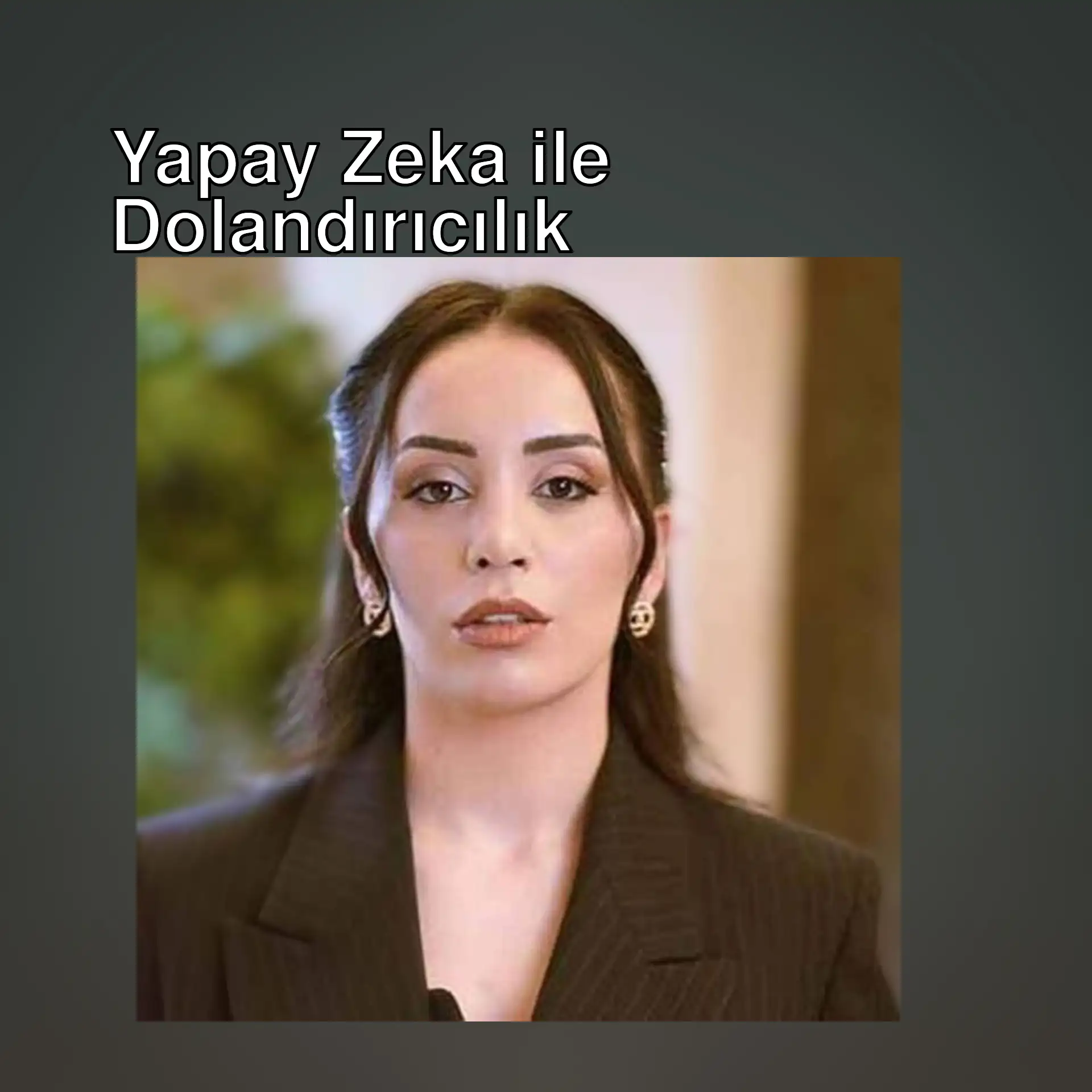 Yapay zeka dolandırıcılığı ile ilgili bir görsel.